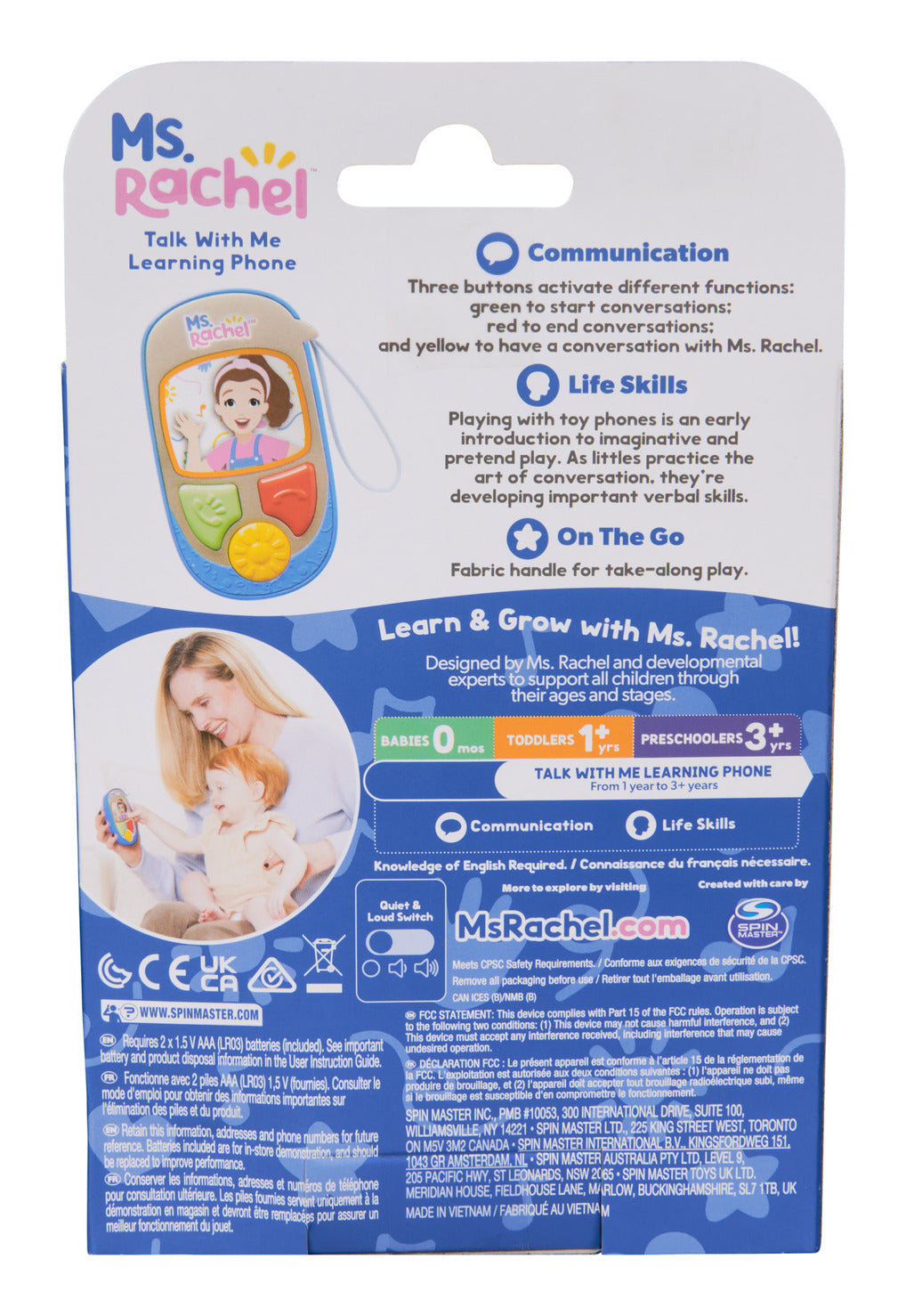 Ms. Rachel Talk With Me Learning Phone