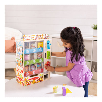 Melissa & Doug Sort, Stock, Select Wooden Vending Machine Play Set