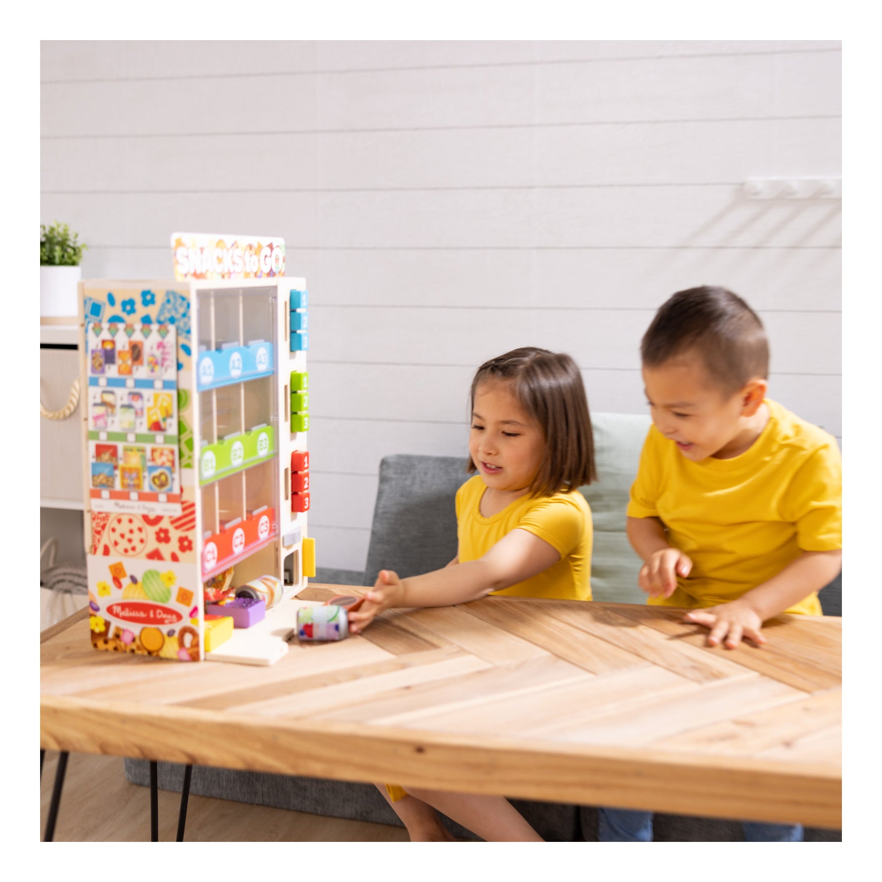 Melissa & Doug Sort, Stock, Select Wooden Vending Machine Play Set