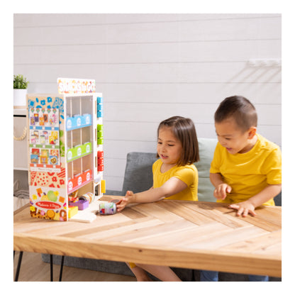Melissa & Doug Sort, Stock, Select Wooden Vending Machine Play Set