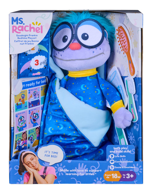 * Ms. Rachel Goodnight Frankie Bedtime Playset