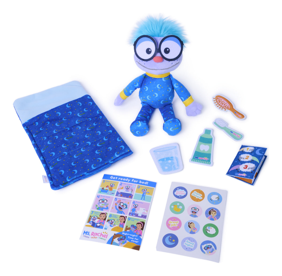 * Ms. Rachel Goodnight Frankie Bedtime Playset