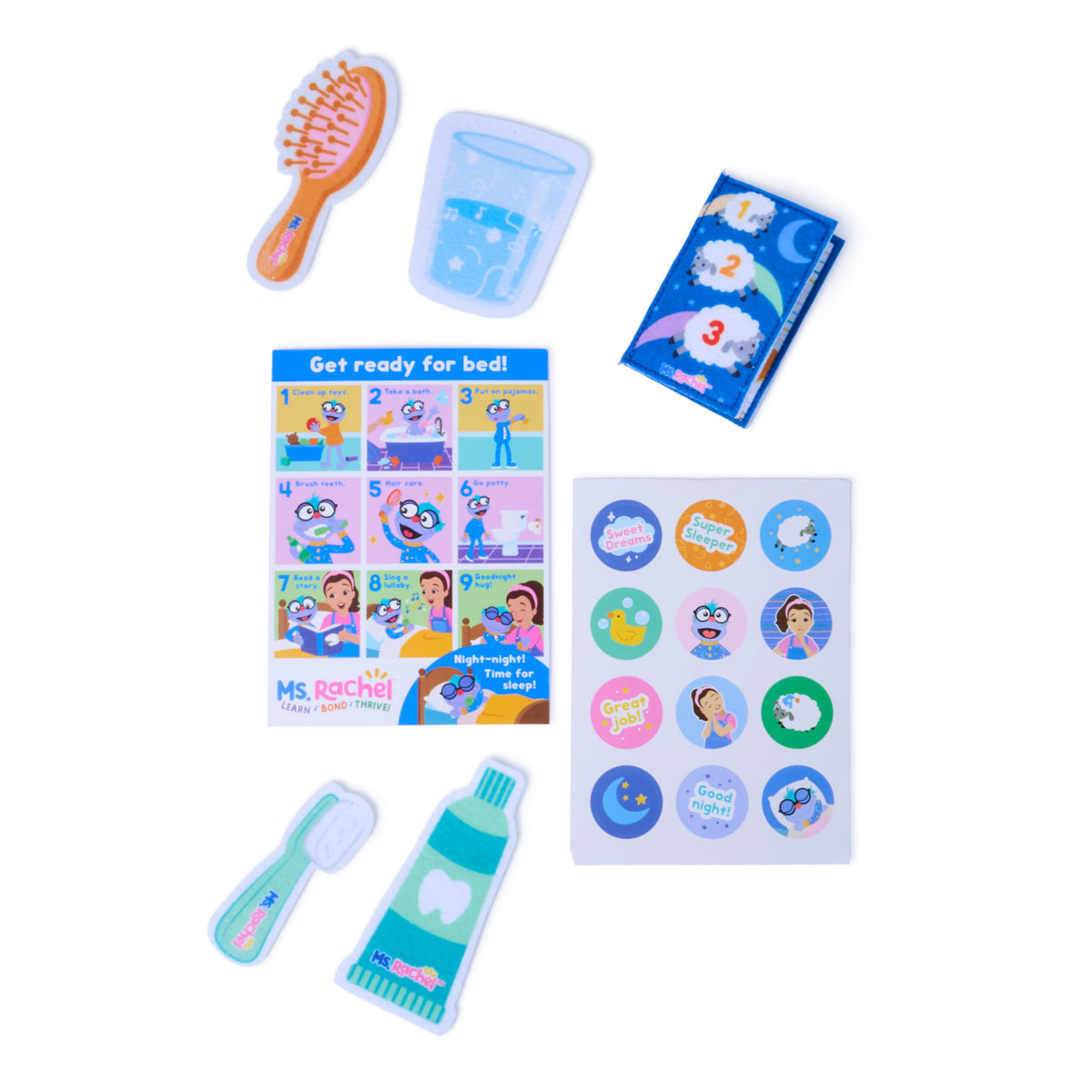 * Ms. Rachel Goodnight Frankie Bedtime Playset