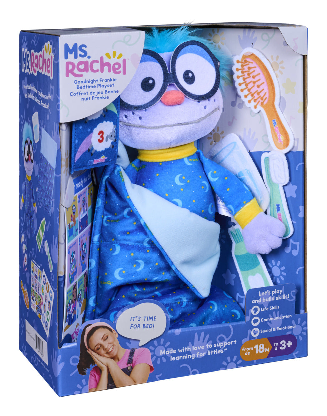 * Ms. Rachel Goodnight Frankie Bedtime Playset