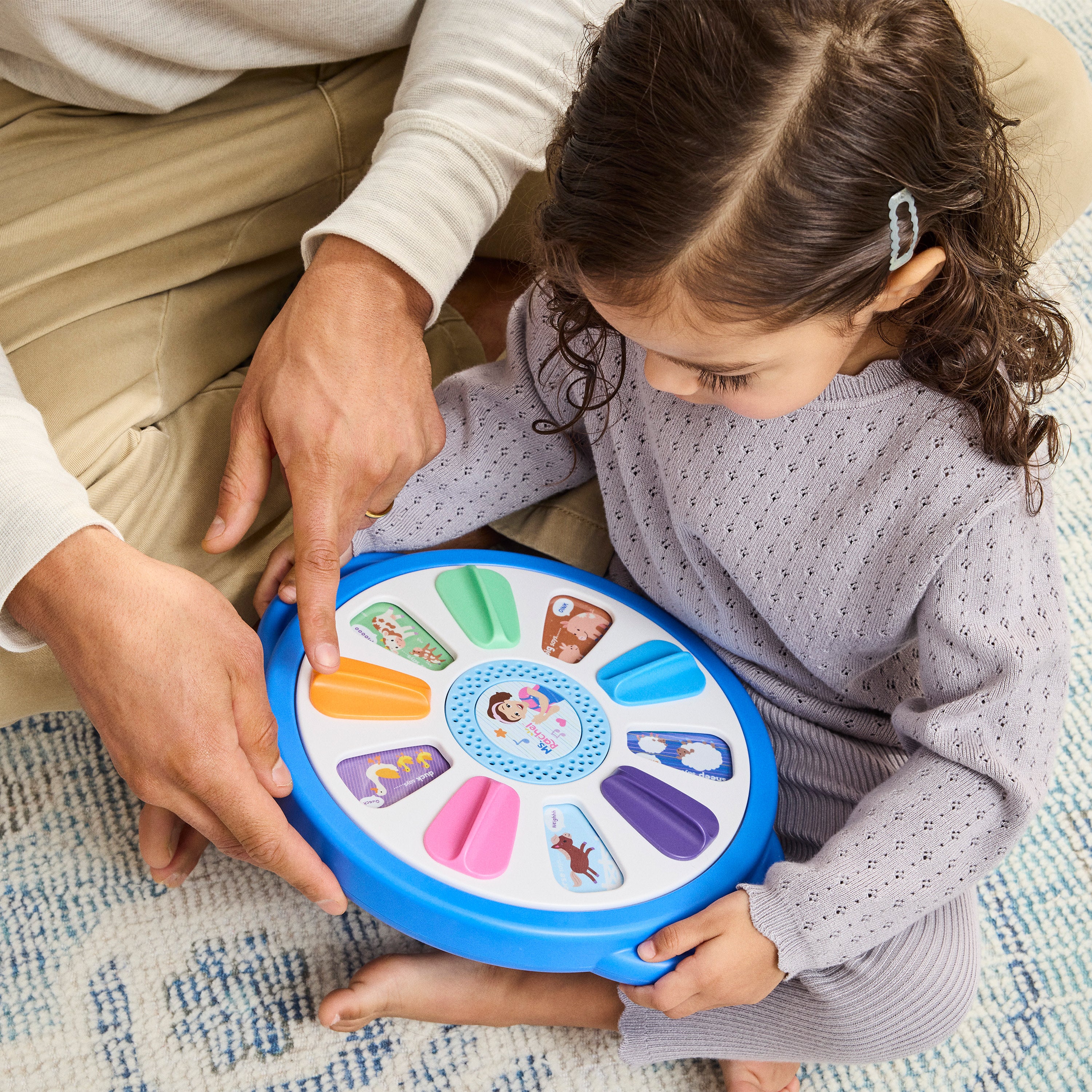 Ms. Rachel Spin Along Learning Wheel