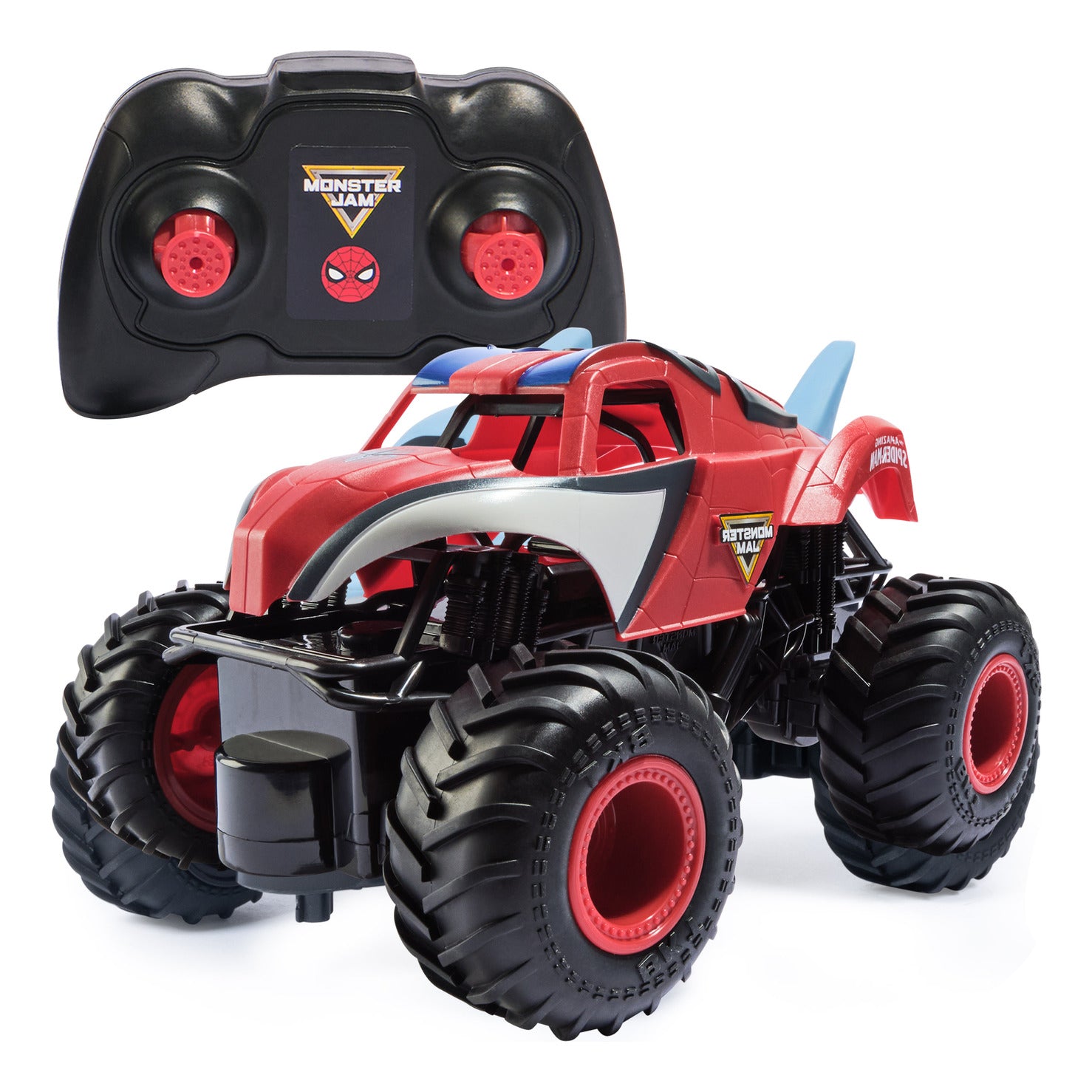 Monster Jam Marvel Spider-Man 1:24 Remote Control Monster Truck