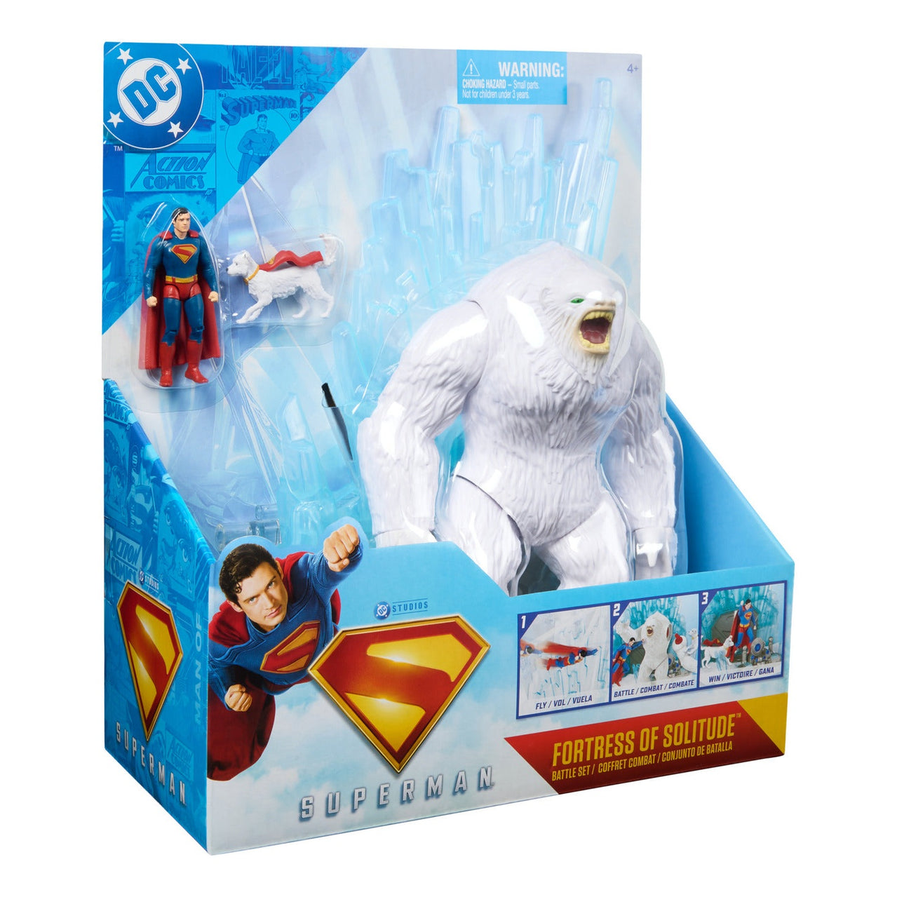 DC Comics Superman Fortress of Solitude Battle Set