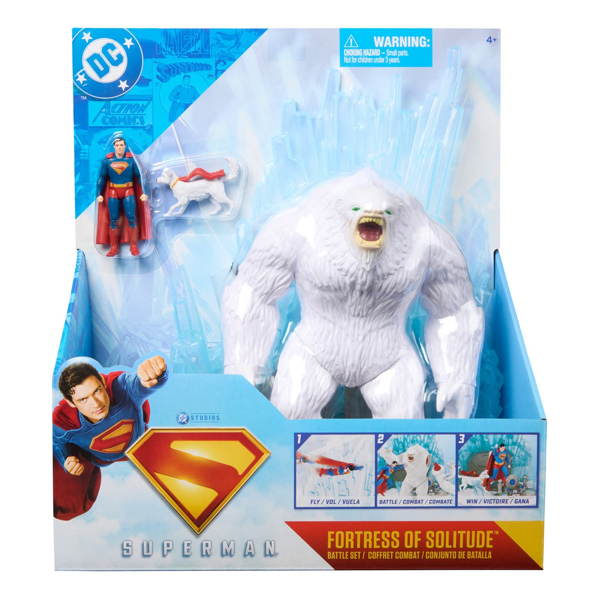 DC Comics Superman Fortress of Solitude Battle Set
