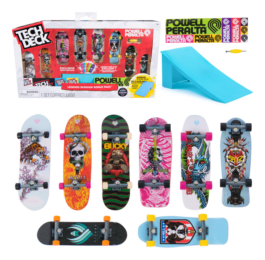 Tech Deck Powell Peralta Legends SK8Shop Bonus Pack with Ramp