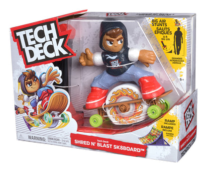 Tech Deck – Shred N Blast Skateboard Playset