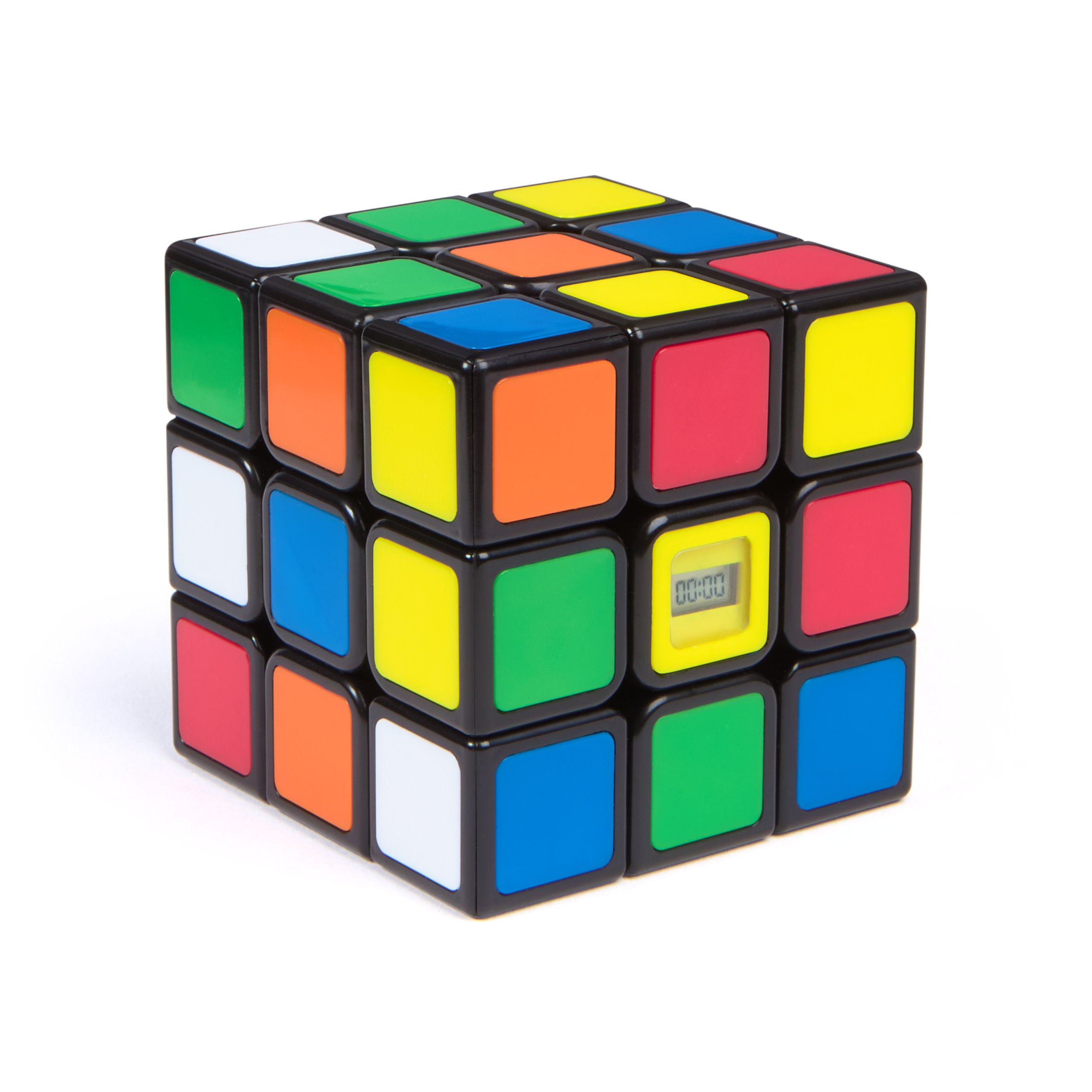 Rubik's Timer Cube 3x3 with Built-In Stopwatch
