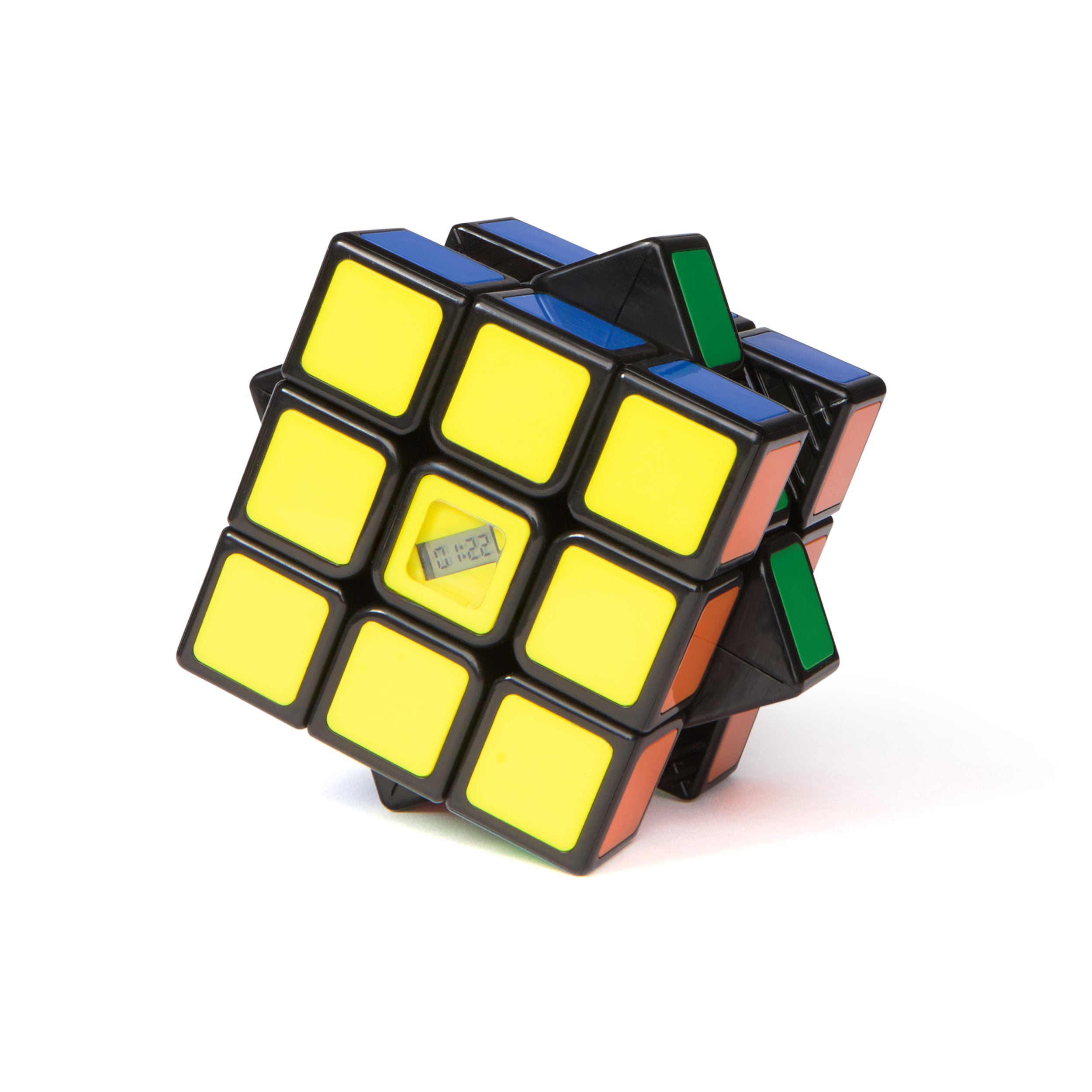 Rubik's Timer Cube 3x3 with Built-In Stopwatch