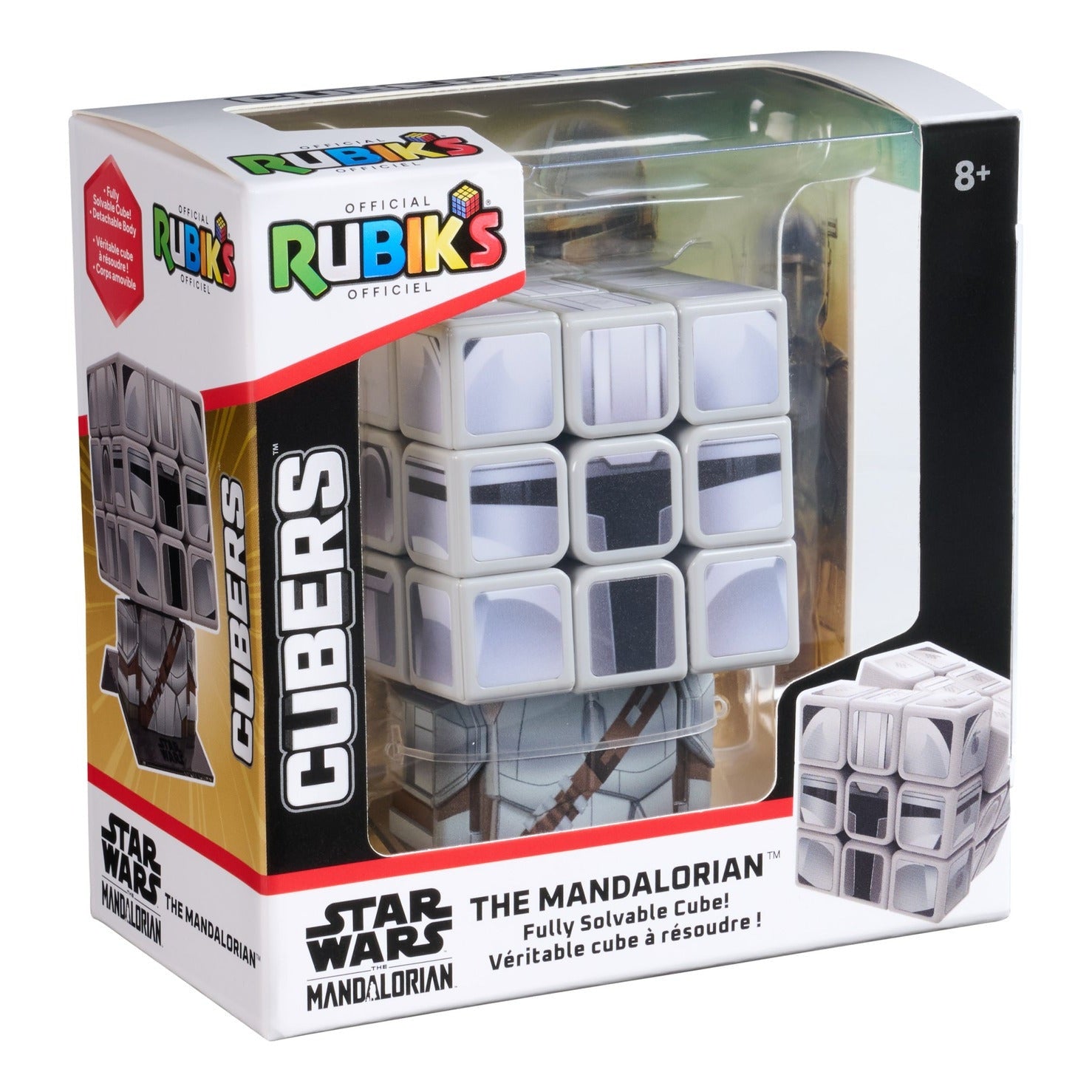 Rubik's Star Wars The Mandalorian Cubers 3x3 Puzzle Cube