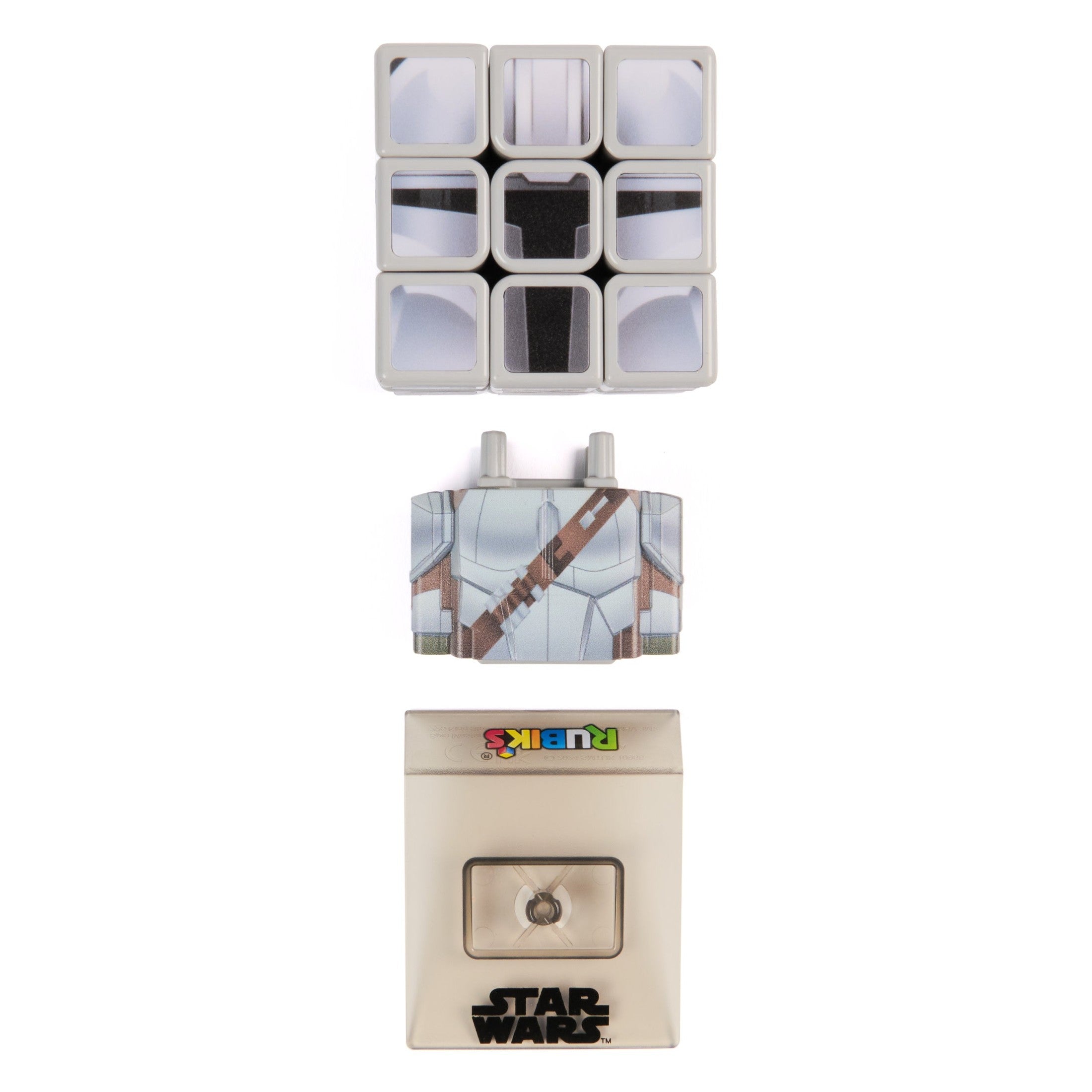 Rubik's Star Wars The Mandalorian Cubers 3x3 Puzzle Cube
