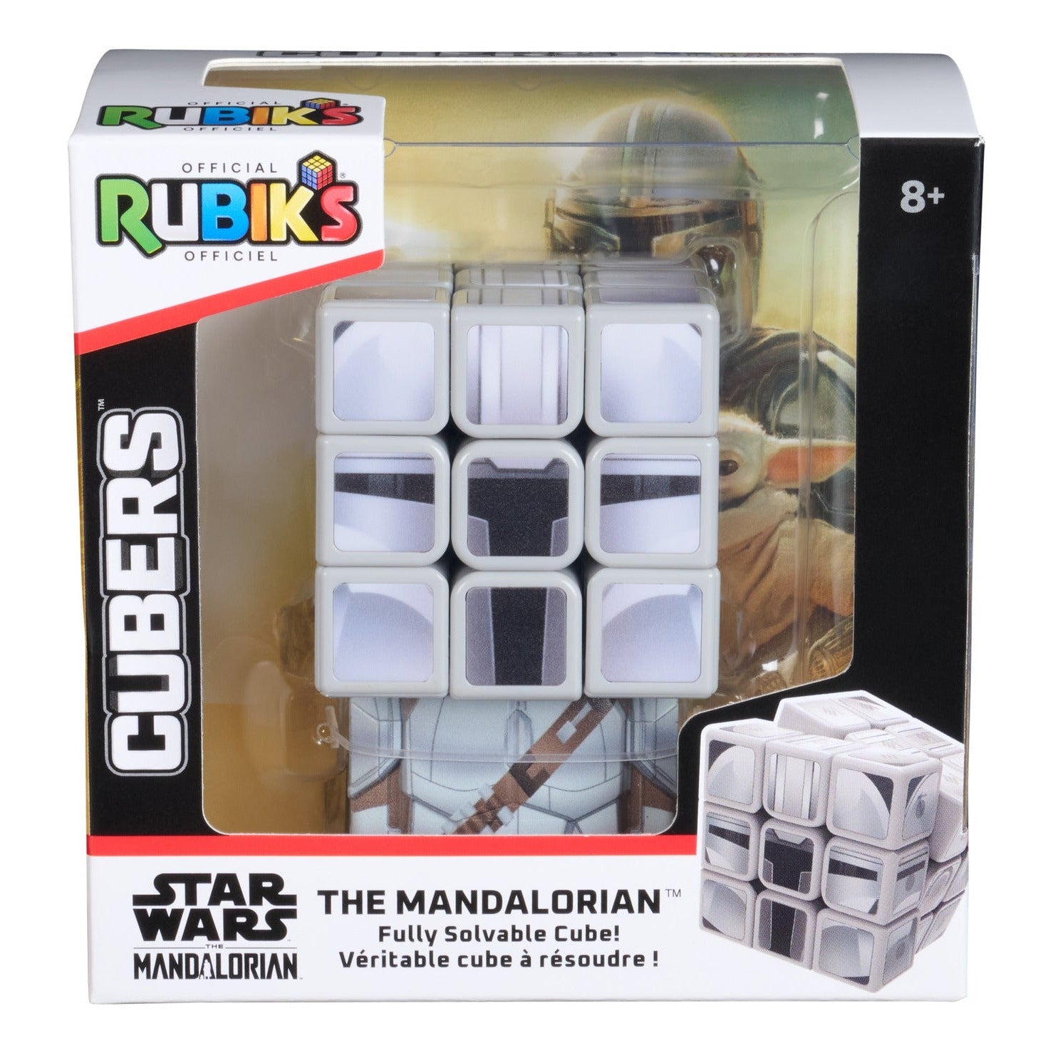 Rubik's Star Wars The Mandalorian Cubers 3x3 Puzzle Cube