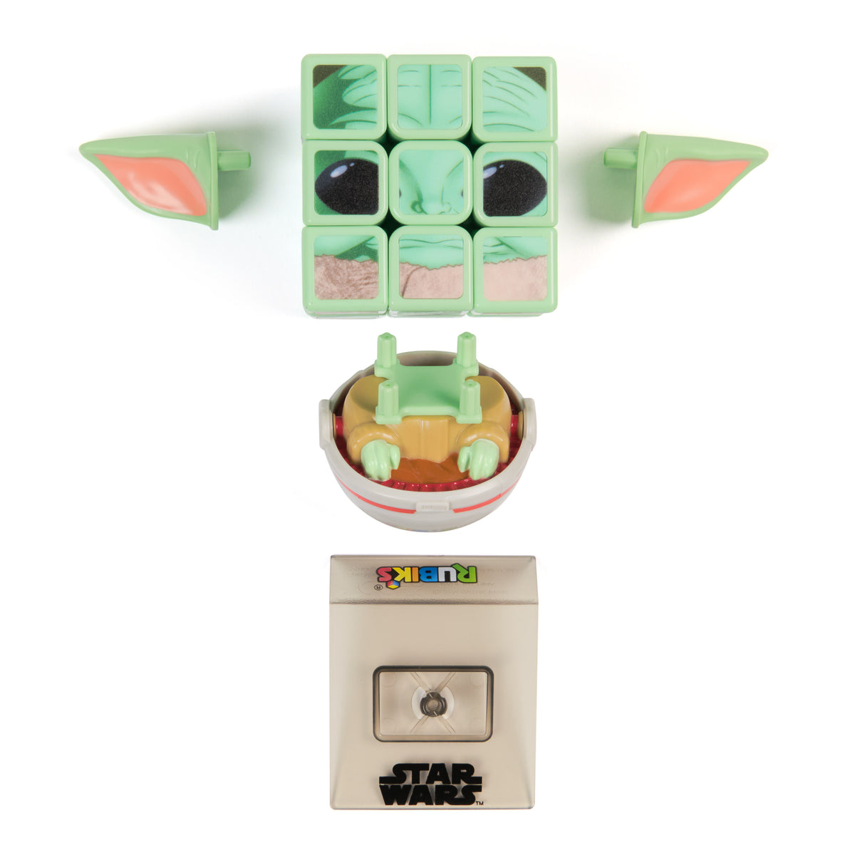 Rubik's – Rubik's Cubers Grogu Puzzle Toy