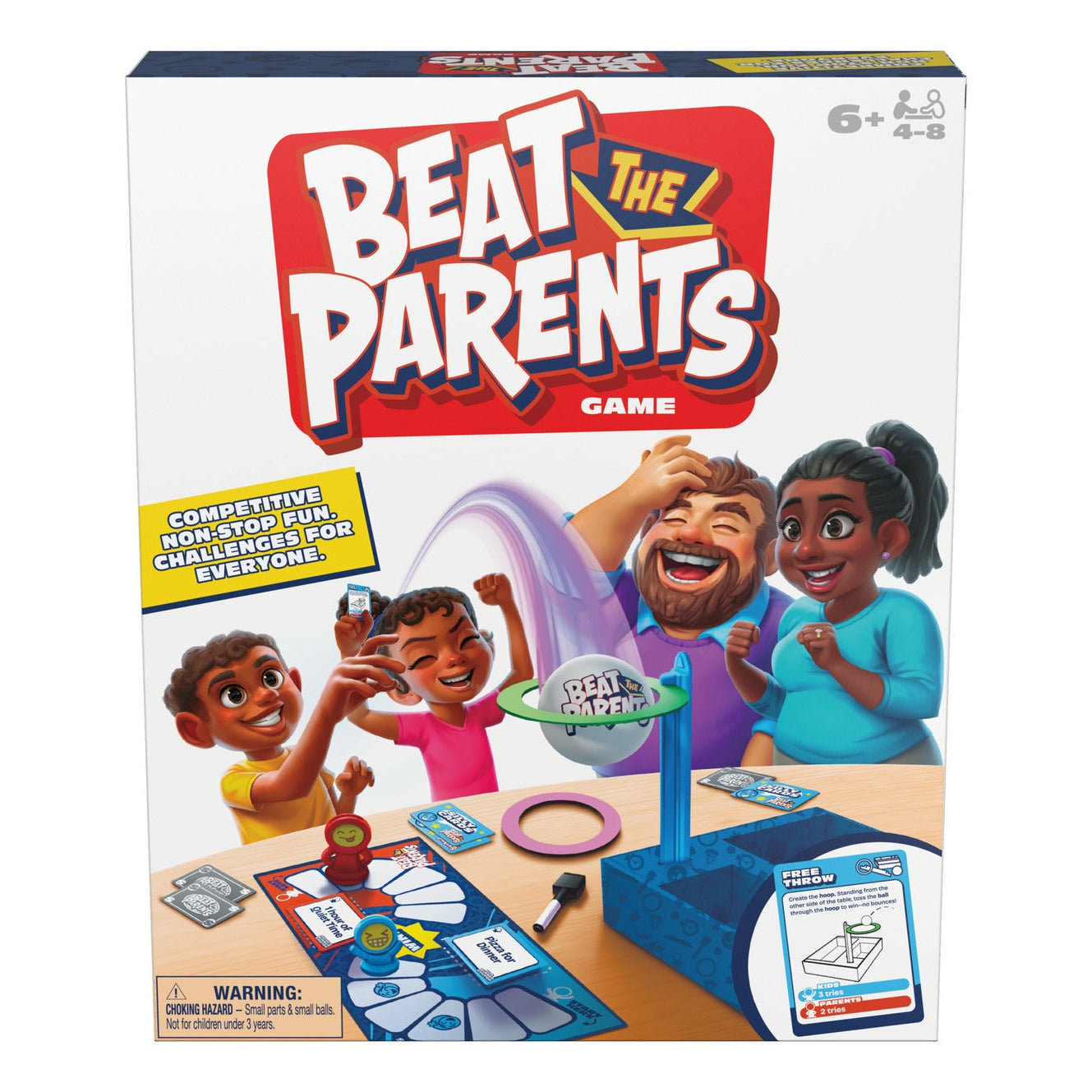 Spin Master Beat the Parents Refresh Family Board Game
