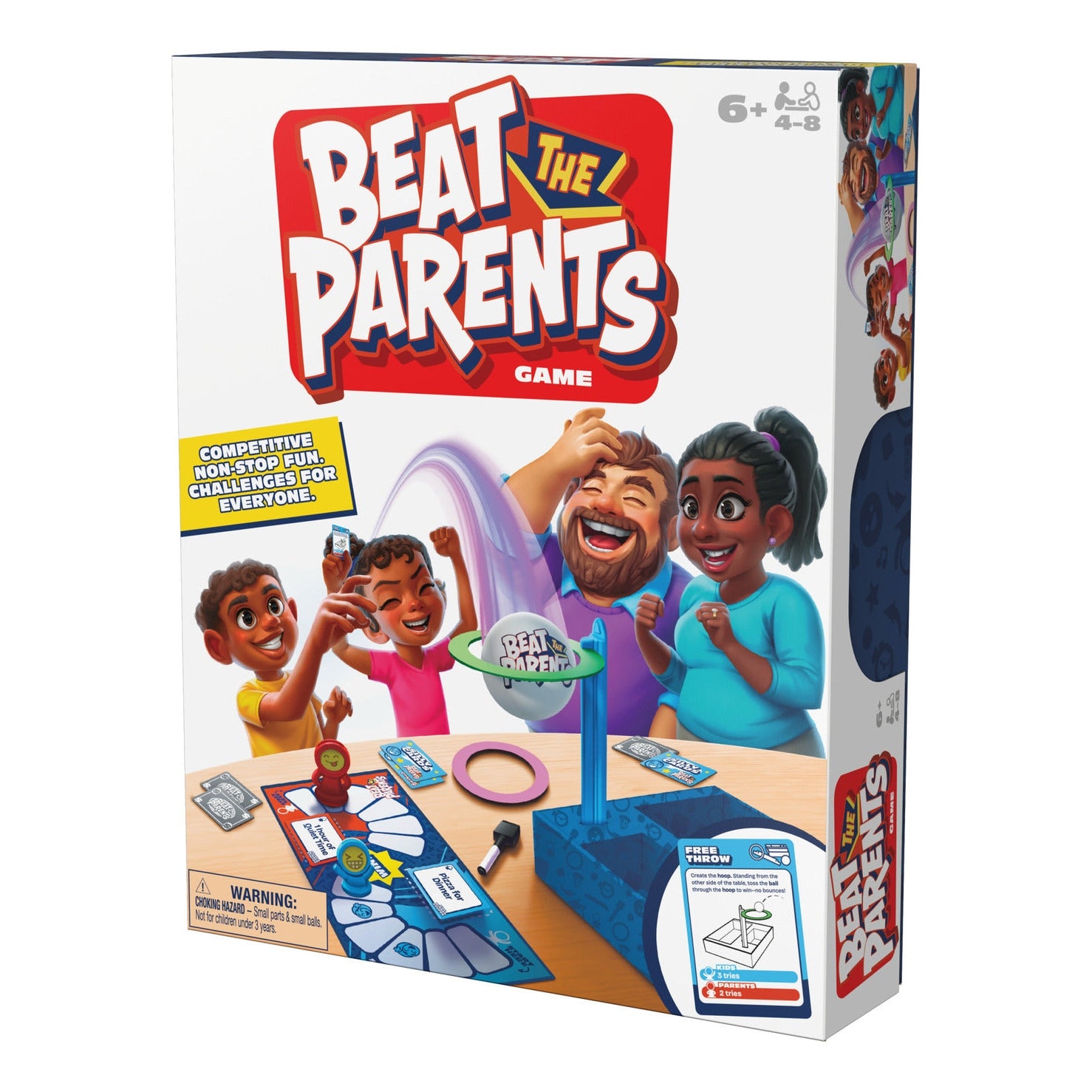 Spin Master Beat the Parents Refresh Family Board Game