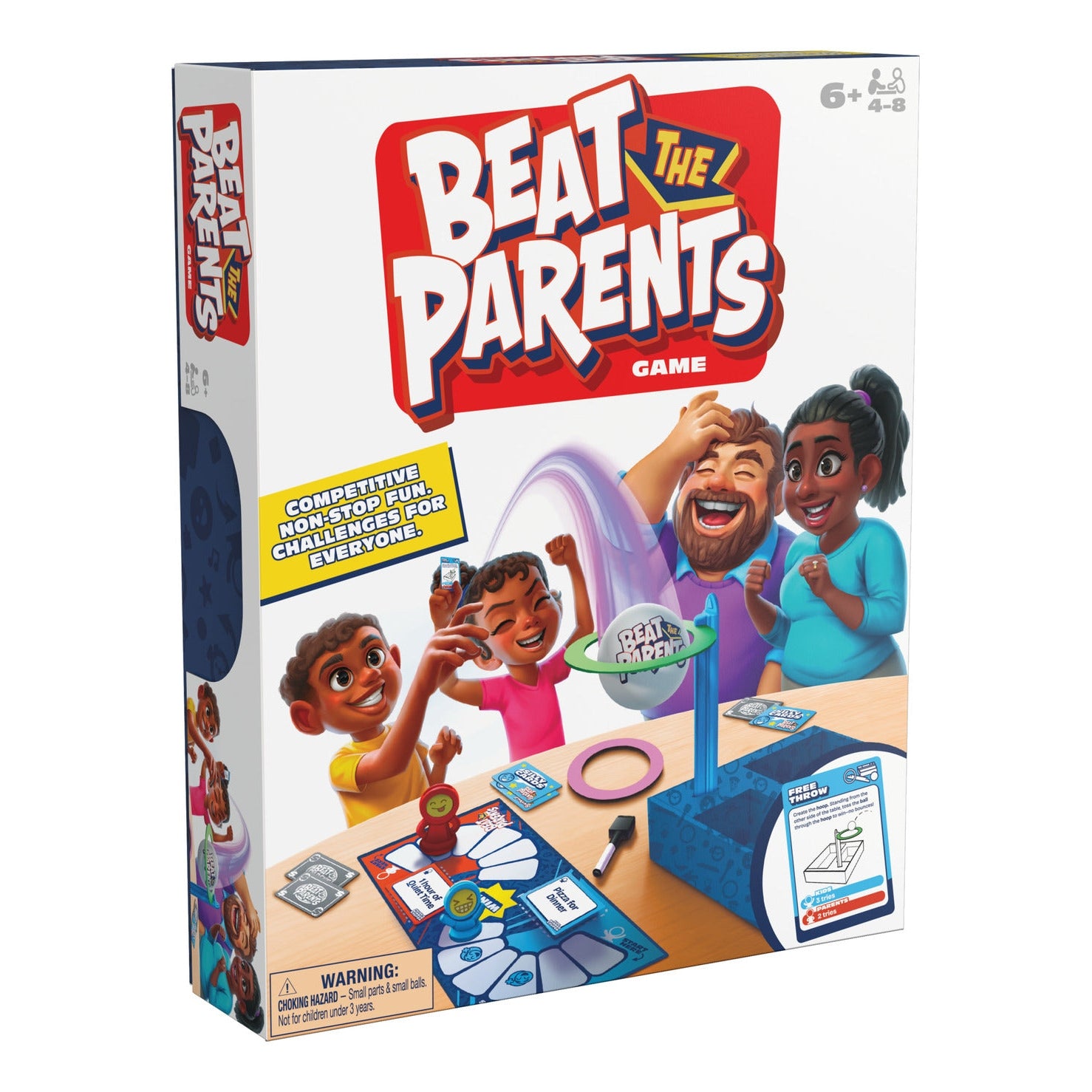 Spin Master Beat the Parents Refresh Family Board Game