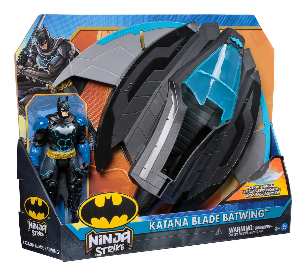 DC Universe – Ninja Batwing and 6" Batman Figure Set