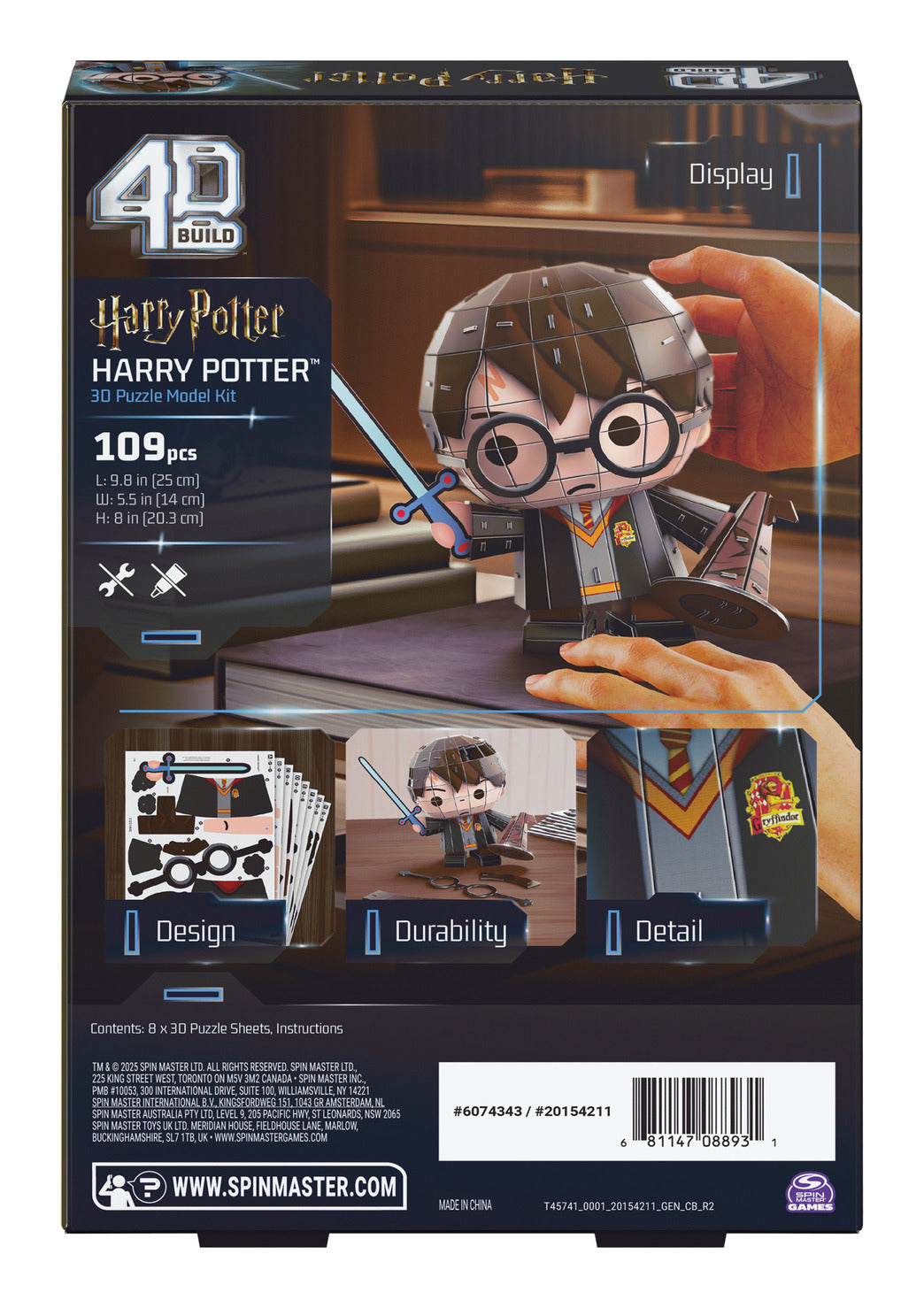 * 4D Build Harry Potter