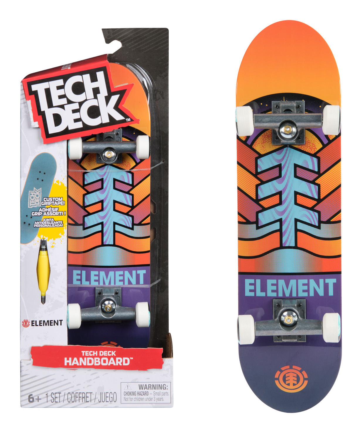 Tech Deck Element Handboard 27cm Authentic Mini Skateboard