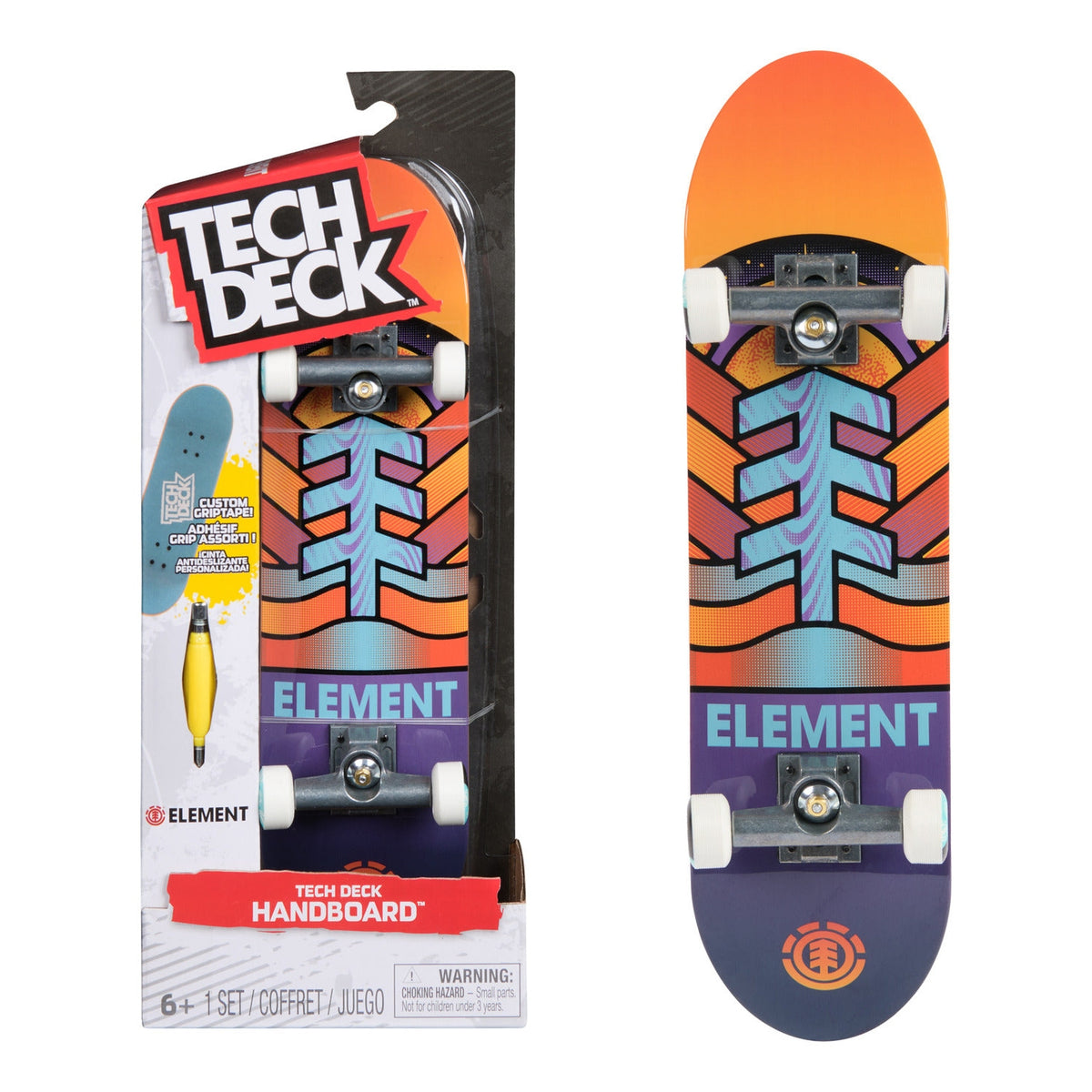 Tech Deck Element Handboard 27cm Authentic Mini Skateboard