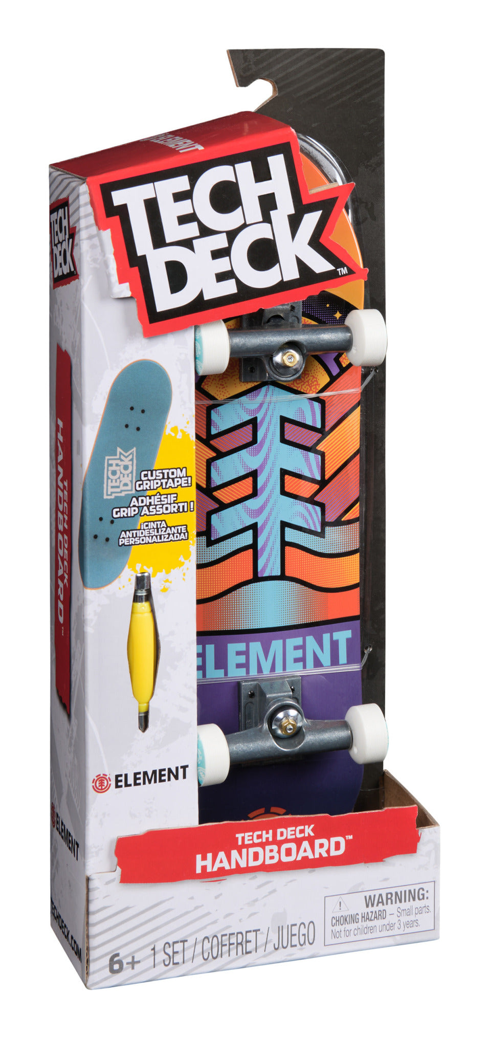 Tech Deck Element Handboard 27cm Authentic Mini Skateboard