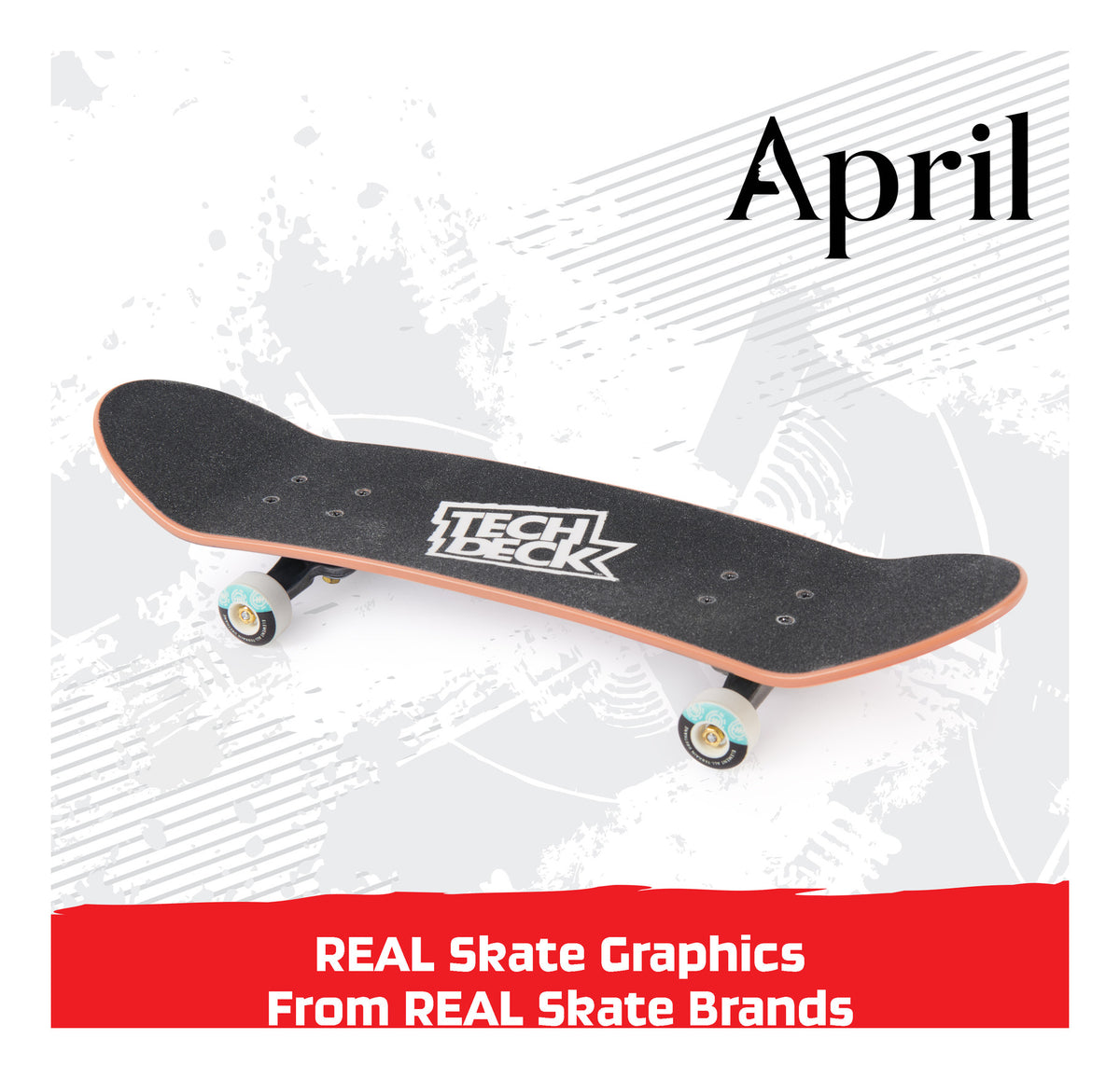 Tech Deck – Handboard April Edition Toy Set