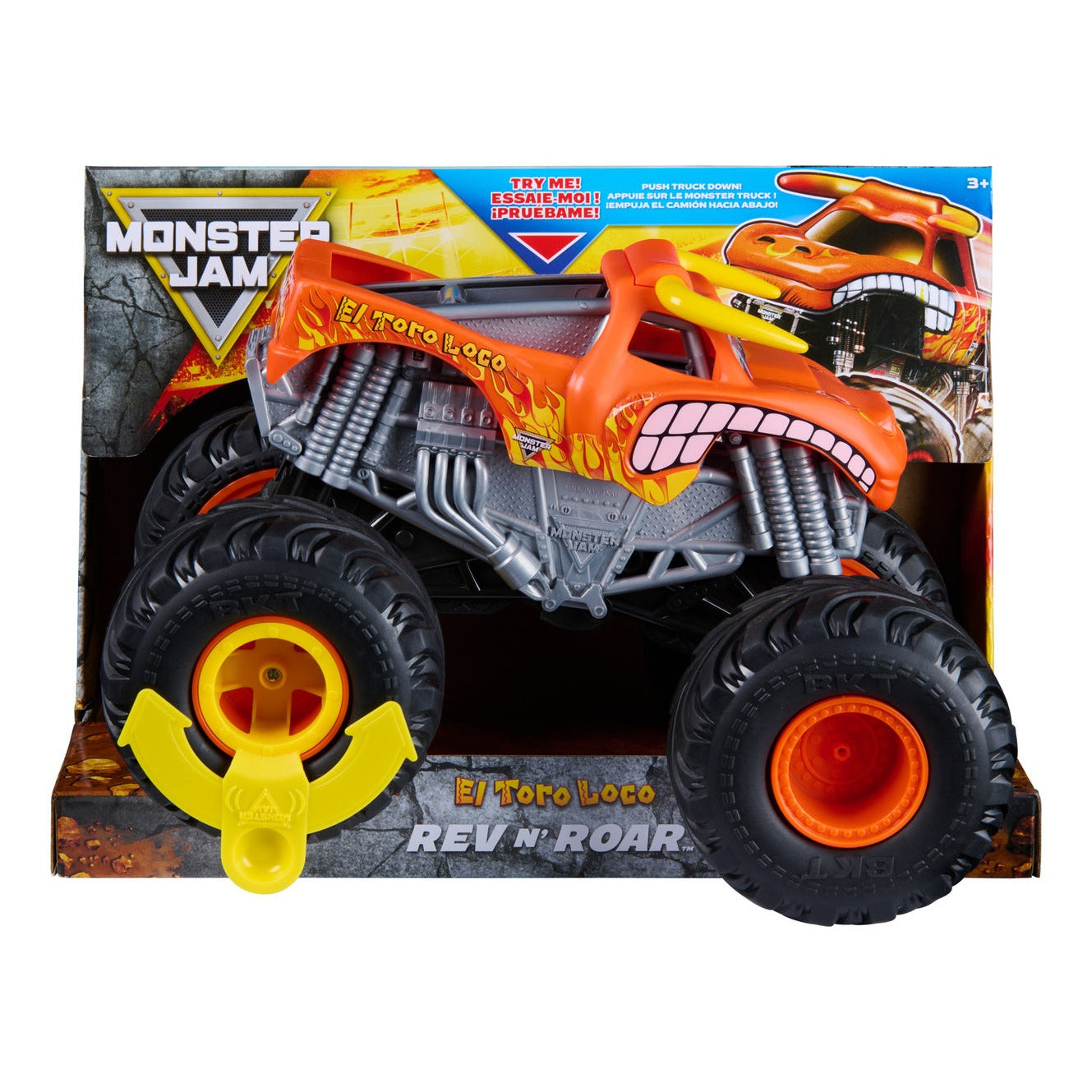 Monster Jam El Toro Loco Rev 'N Roar 1:15 Monster Truck