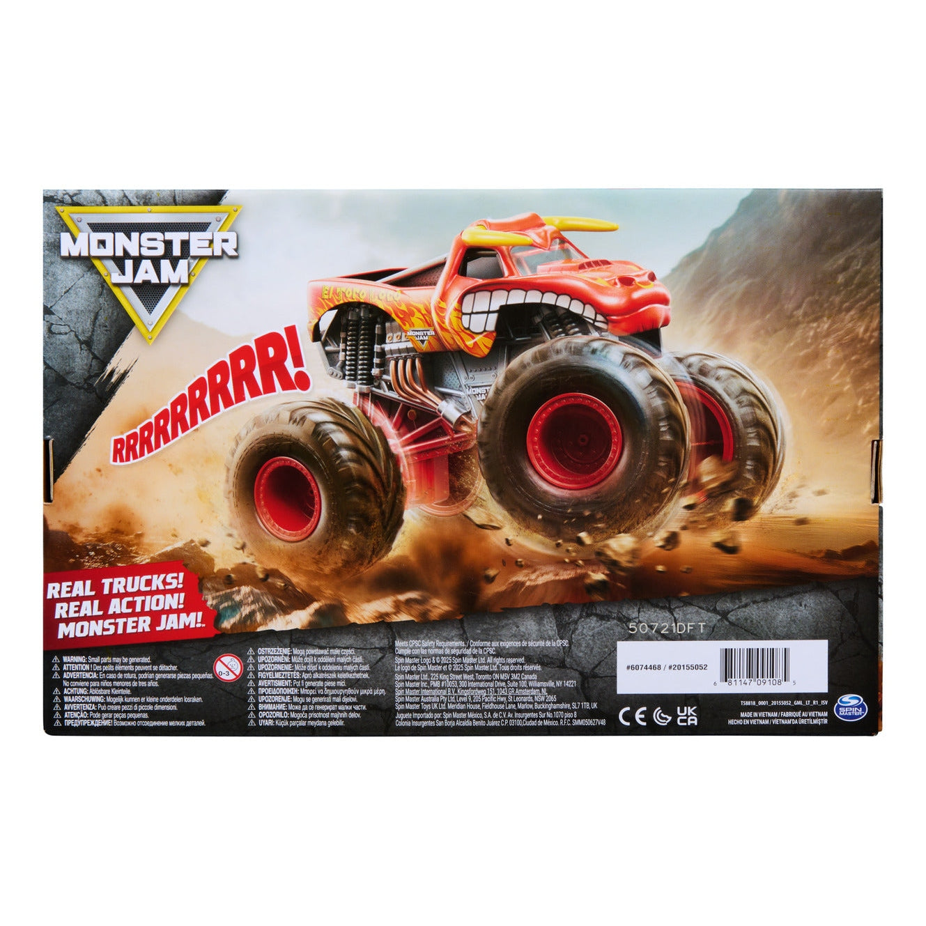 Monster Jam El Toro Loco Rev 'N Roar 1:15 Monster Truck