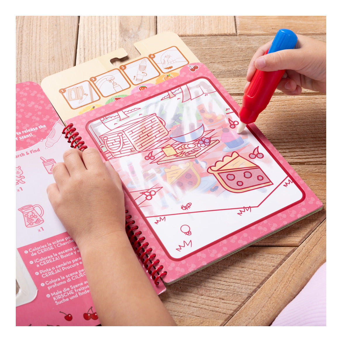 Melissa & Doug Water WOW! Fruit-Scented Water-Reveal Activity Pad