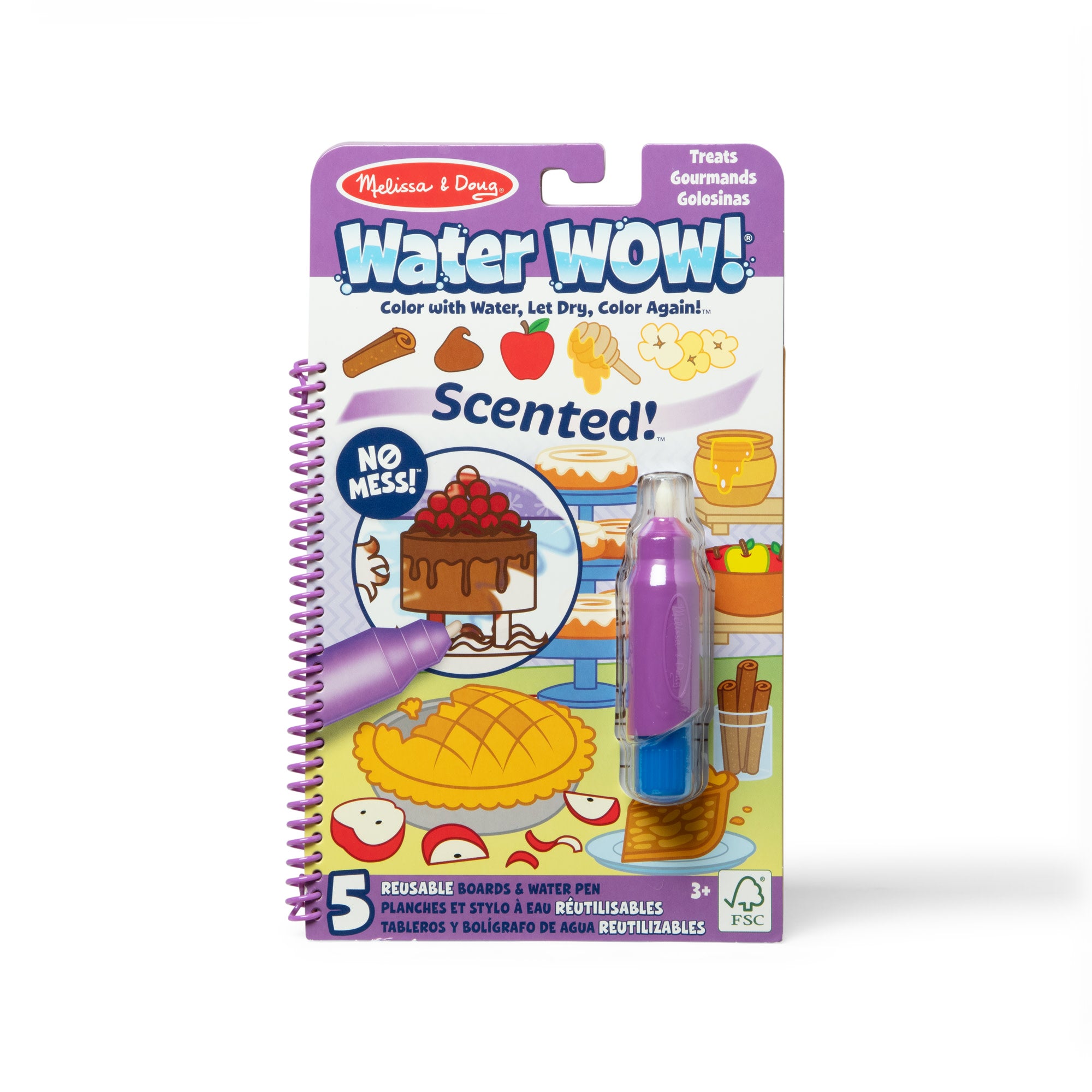 Melissa & Doug Water Wow! Treats Scented Water-Reveal Activity Pad