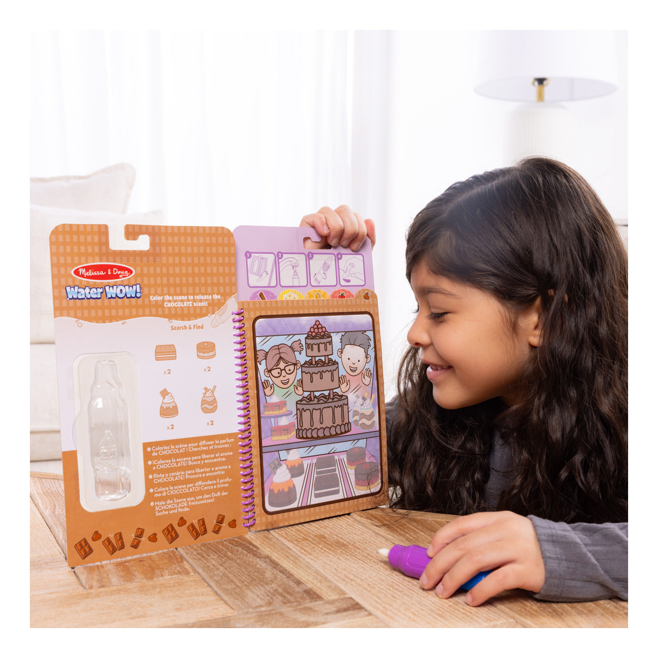 Melissa & Doug Water Wow! Treats Scented Water-Reveal Activity Pad
