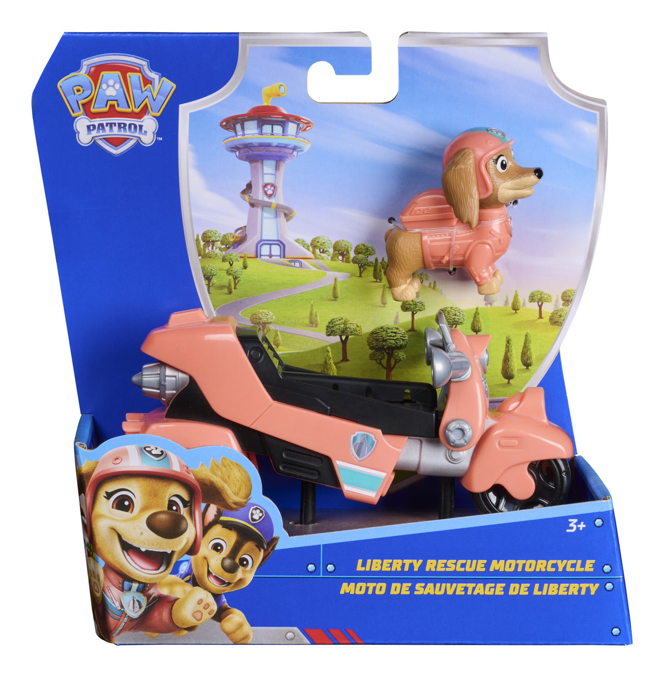 PAW Patrol Liberty Rescue Motorcycle with Figure