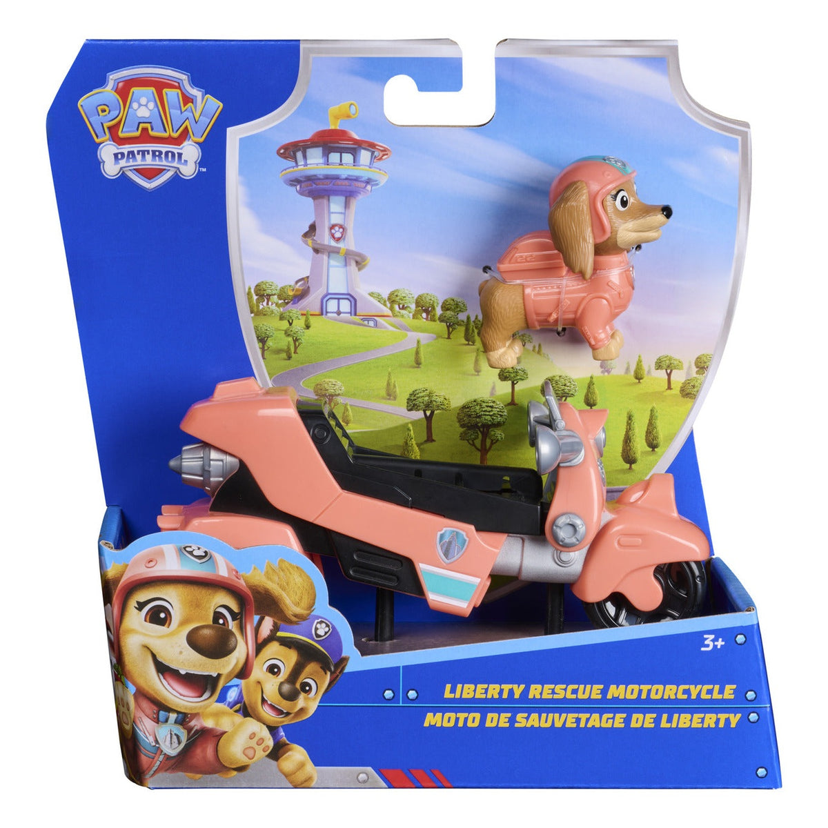 PAW Patrol Liberty Rescue Motorcycle with Figure