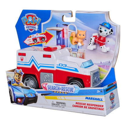 PAW Patrol Search & Rescue Marshall Rescue Responder Vehicle with 2 Figures