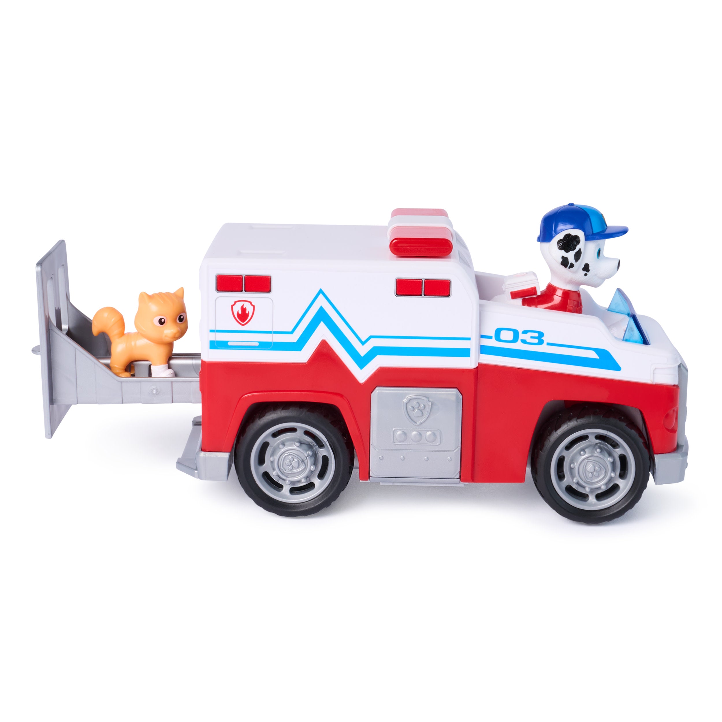 PAW Patrol Search & Rescue Marshall Rescue Responder Vehicle with 2 Figures