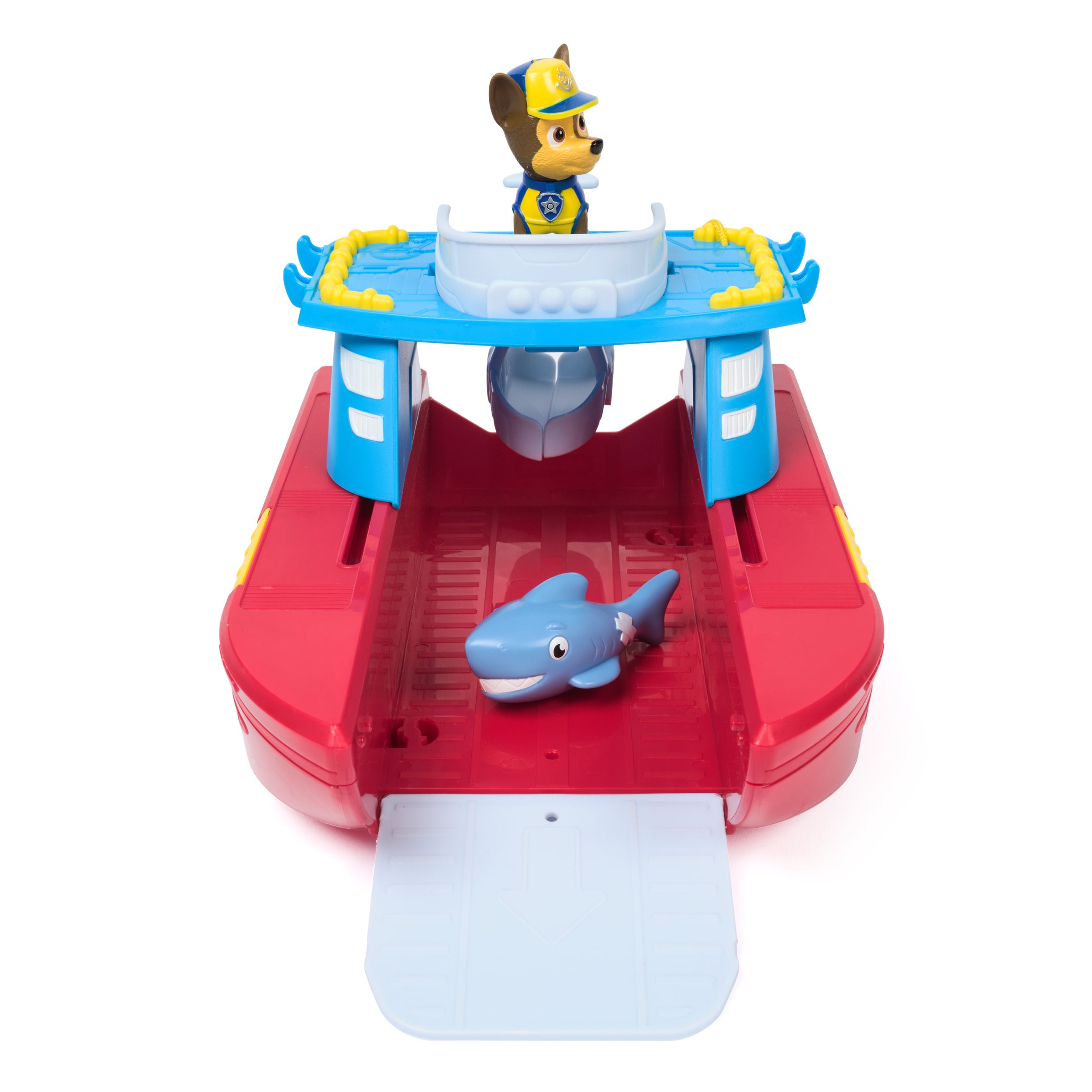 PAW Patrol Sea Patroller Transforming Rescue Vehicle with Chase and Shark Figures