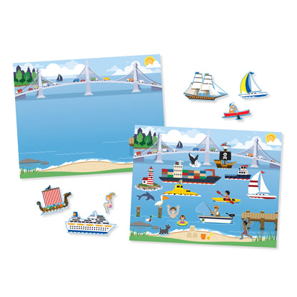 Melissa & Doug Reusable Vehicle Sticker Pad – 165+ Stickers
