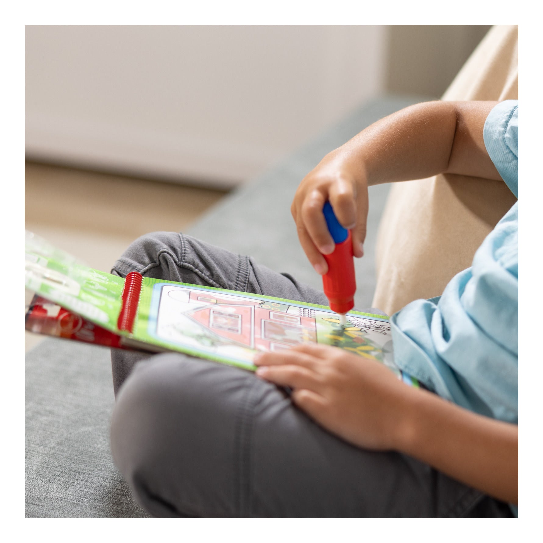 Melissa & Doug Water Wow! Farm Reusable Water-Reveal Activity Pad