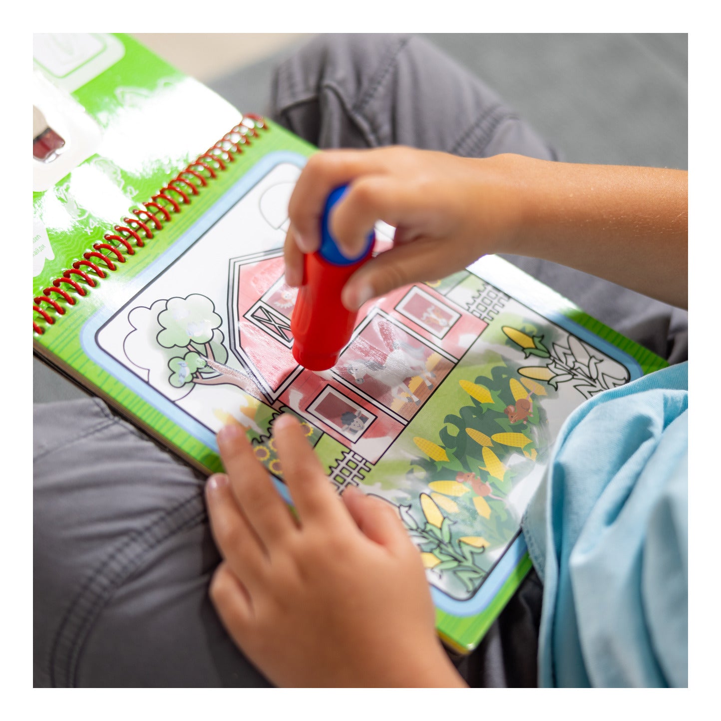 Melissa & Doug Water Wow! Farm Reusable Water-Reveal Activity Pad