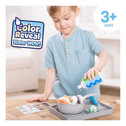 Melissa & Doug Simmer & Stir Stovetop Play Set with Colour-Changing Food