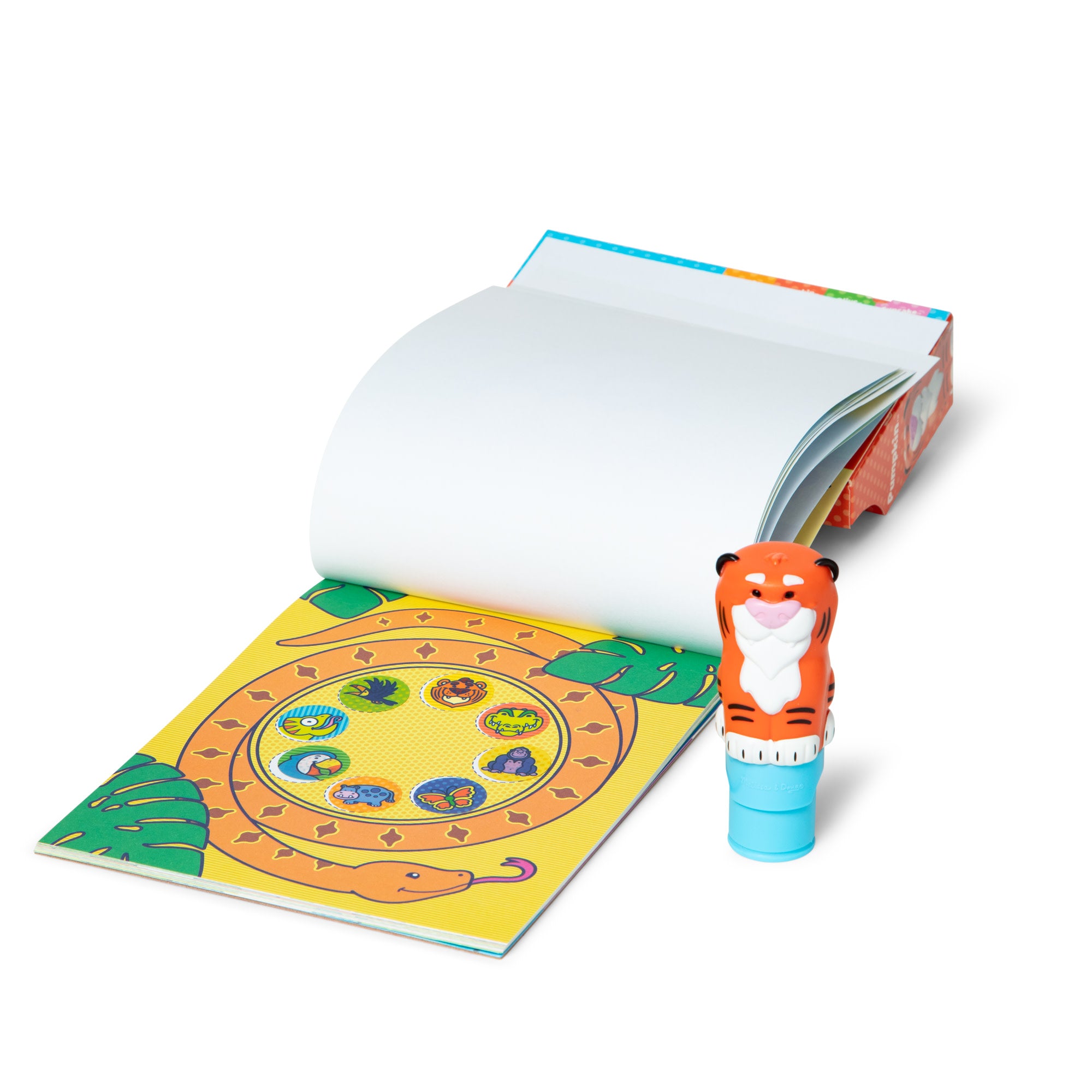 Melissa & Doug Sticker WOW! Tiger Sticker Stamper & Activity Pad