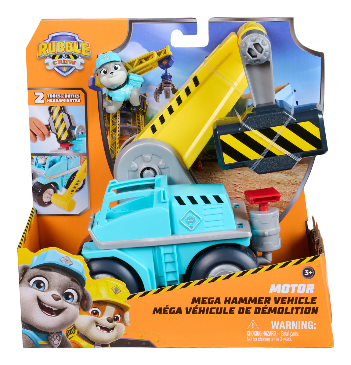 Rubble & Crew Motor’s Mega Hammer Building Vehicle