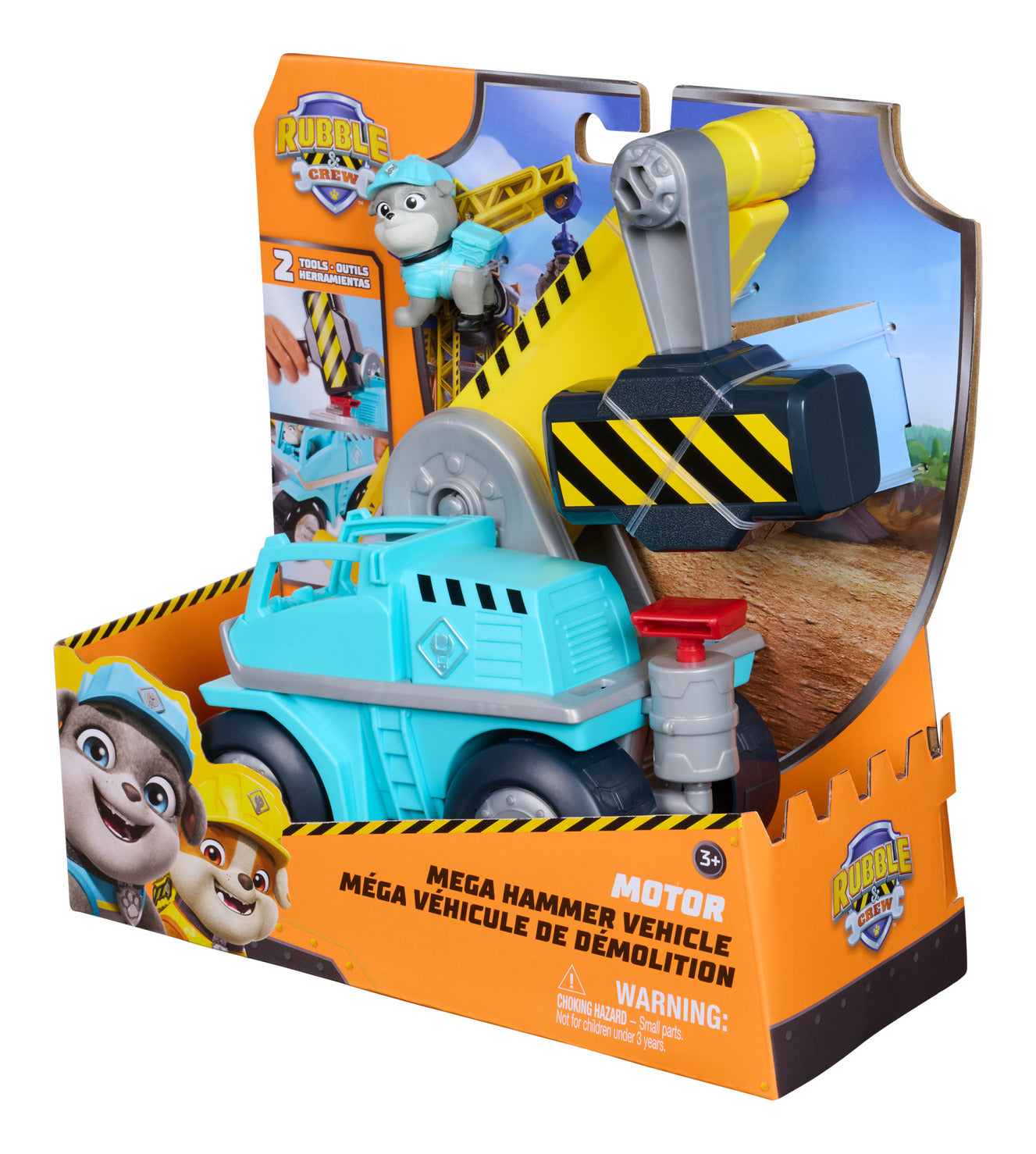 Rubble & Crew Motor’s Mega Hammer Building Vehicle