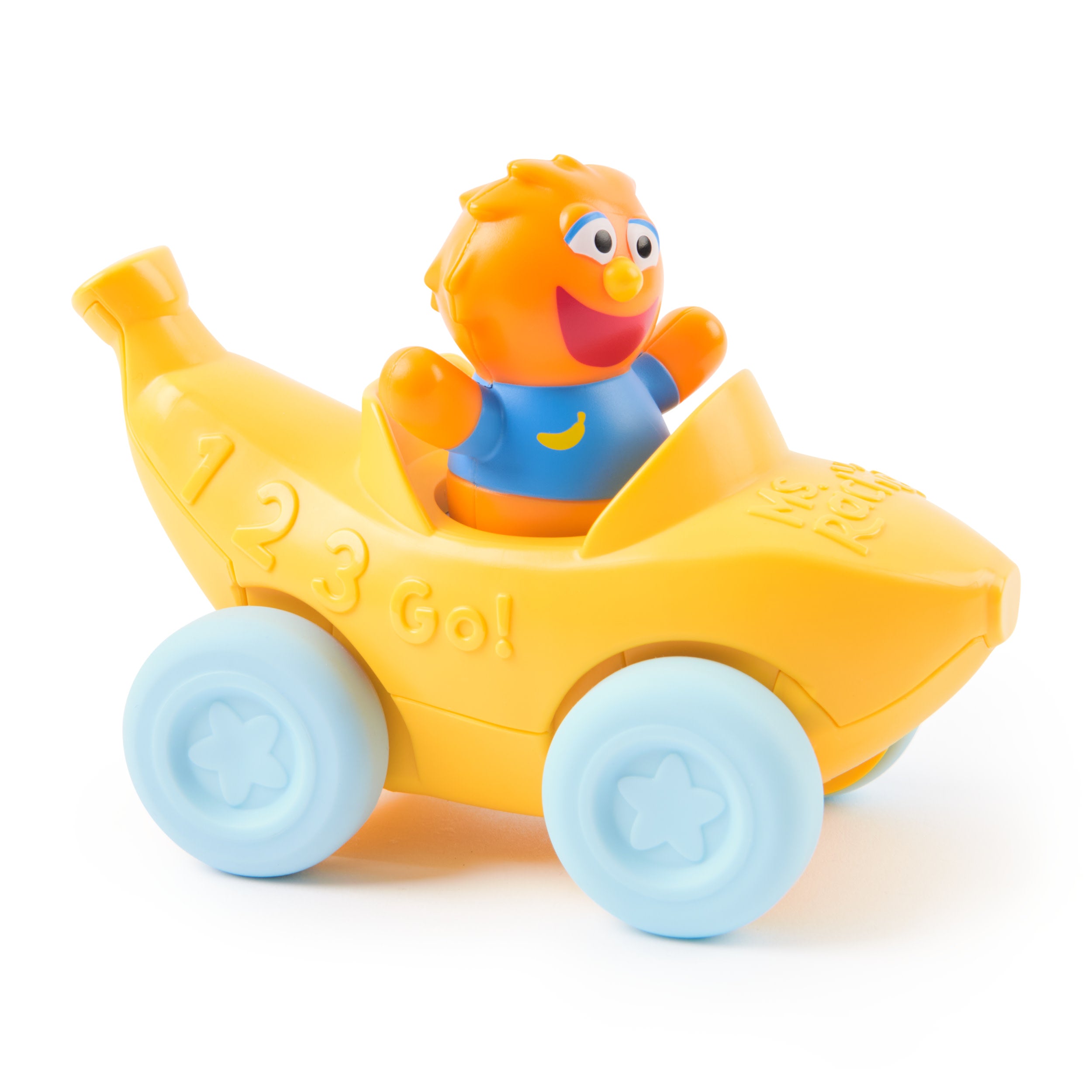 Ms. Rachel Herbie’s 1-2-3 Roll! Pull-Back Vehicle with Figure