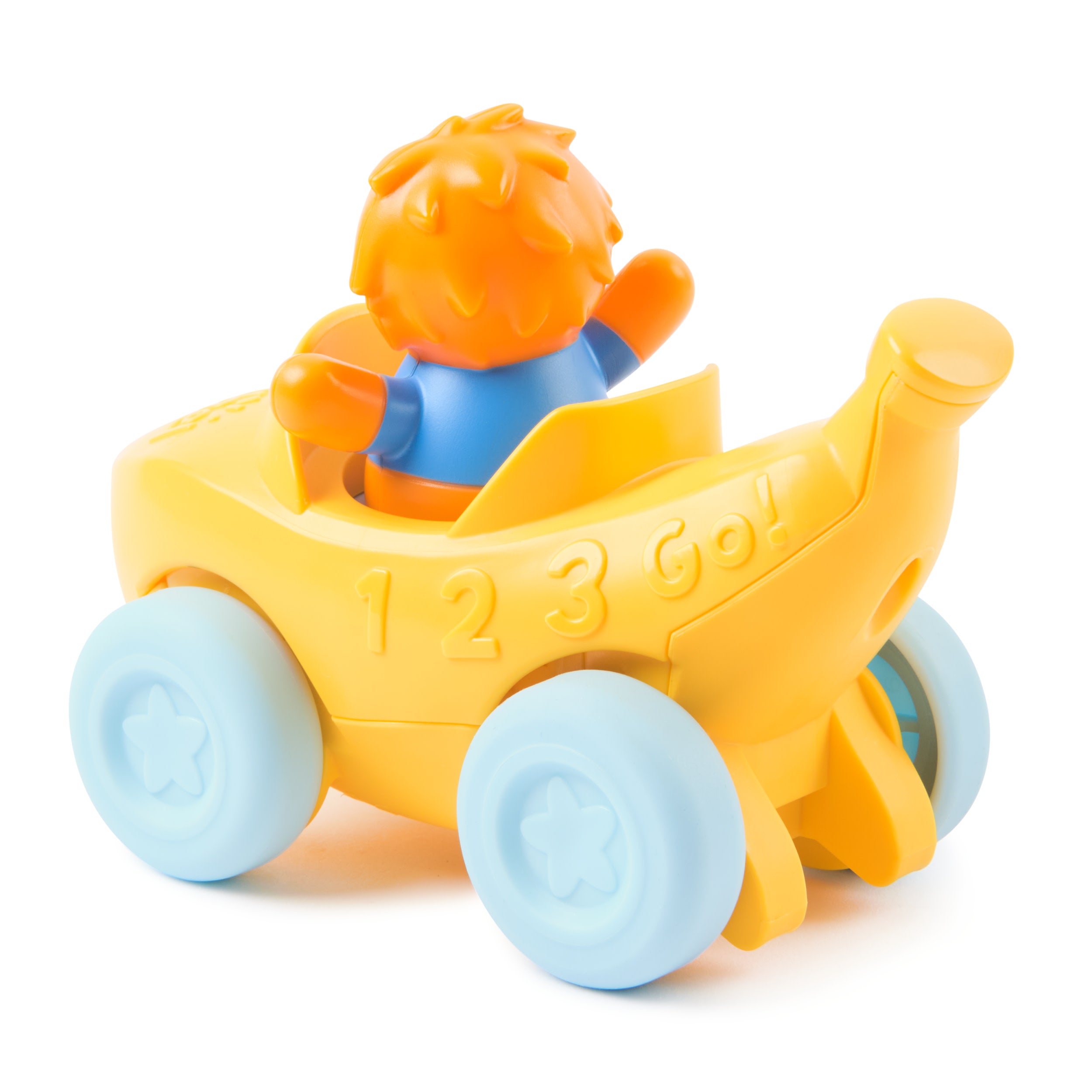 Ms. Rachel Herbie’s 1-2-3 Roll! Pull-Back Vehicle with Figure