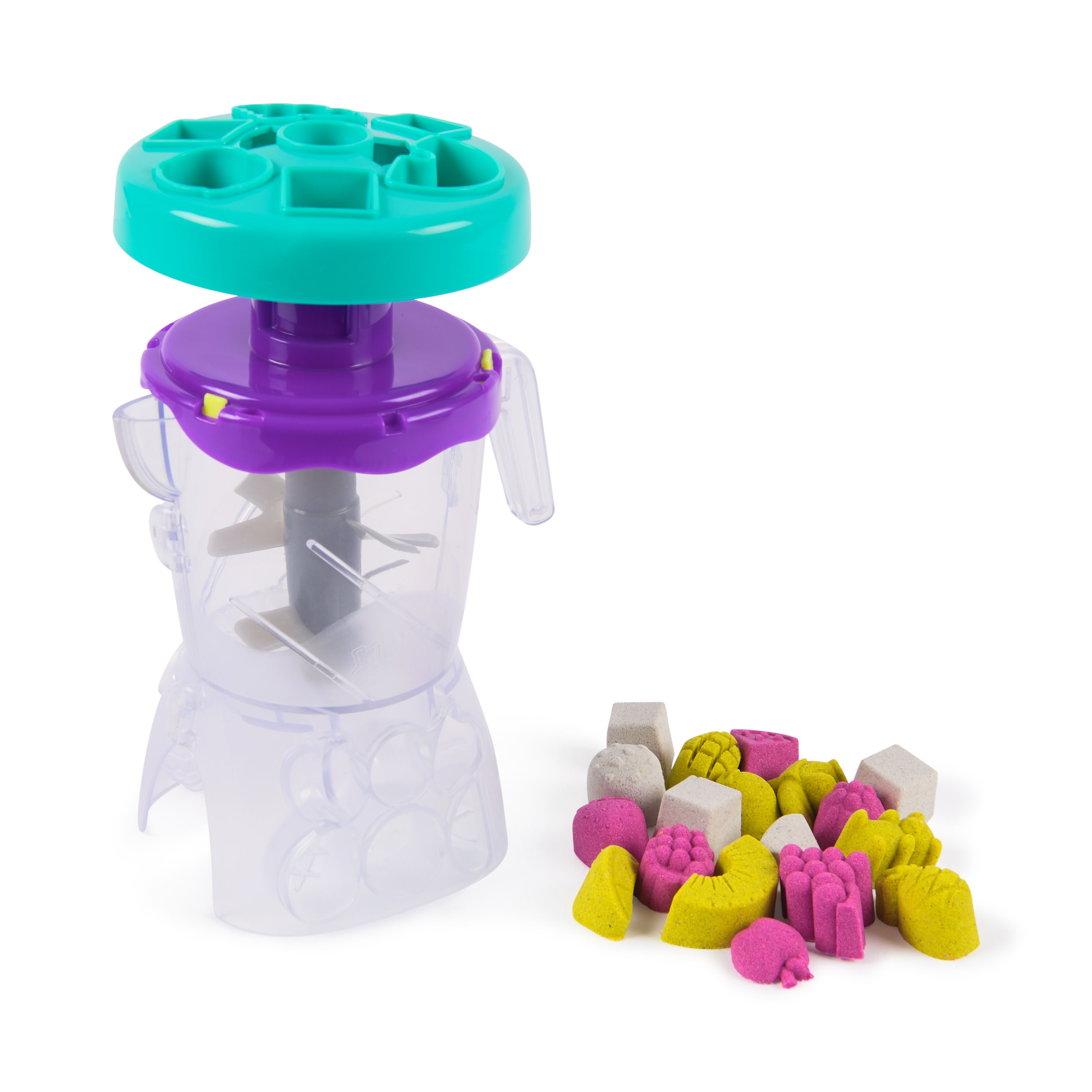Kinetic Sand Smoothie Mixer Playset with 396g Sand