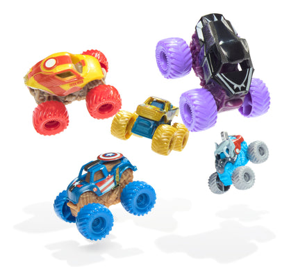 Monster Jam Marvel Mini 5 Pack - Die-Cast Truck Set